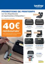 LDLC Jusqu'&agrave; 40&euro; rembours&eacute;s avec Brother - au 31.05.2026
