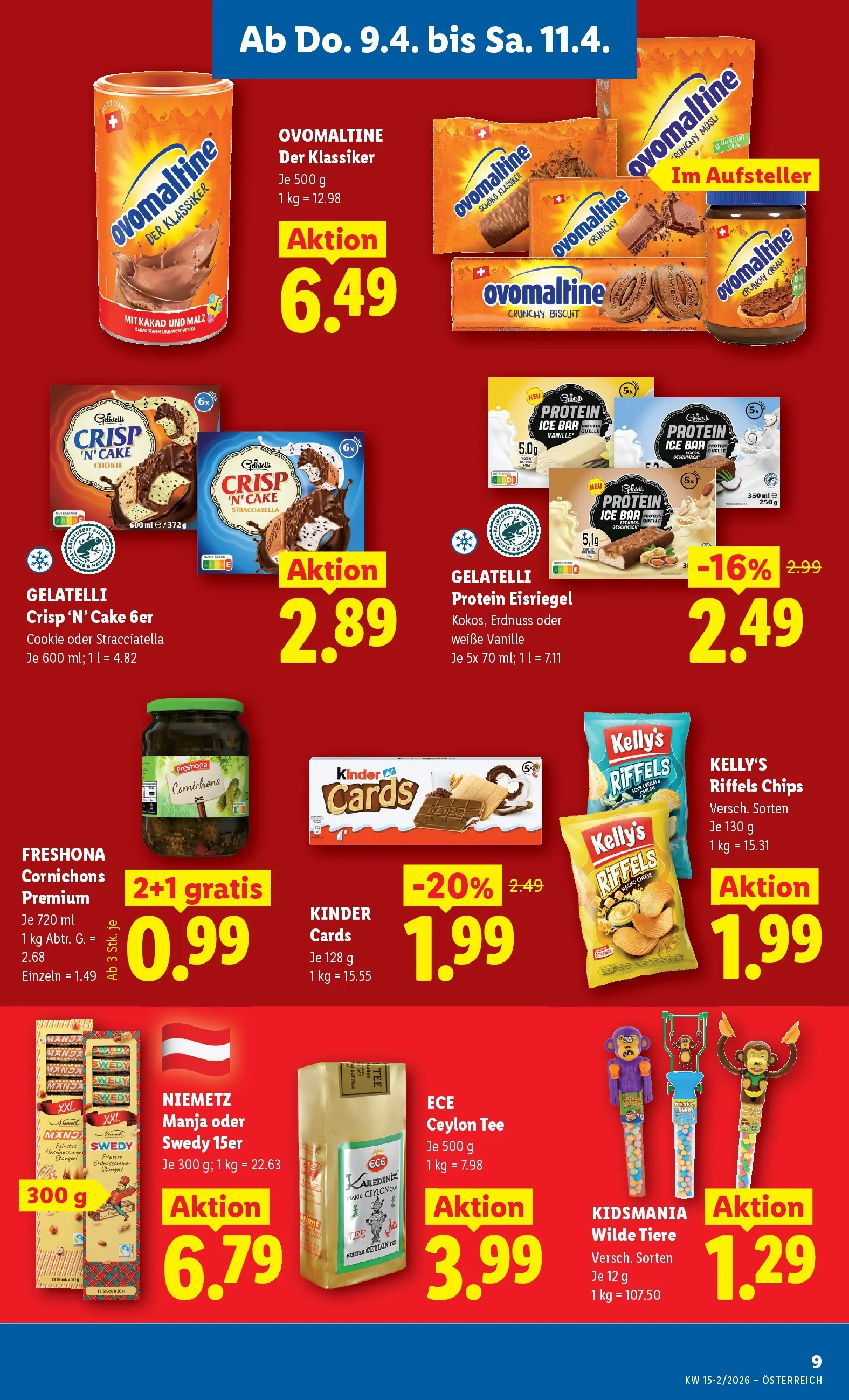 Lidl - Lidl ab 08.04.2026 - Angebote ab donnerstag | Seite: 11 | Produkte: Chips, Tee