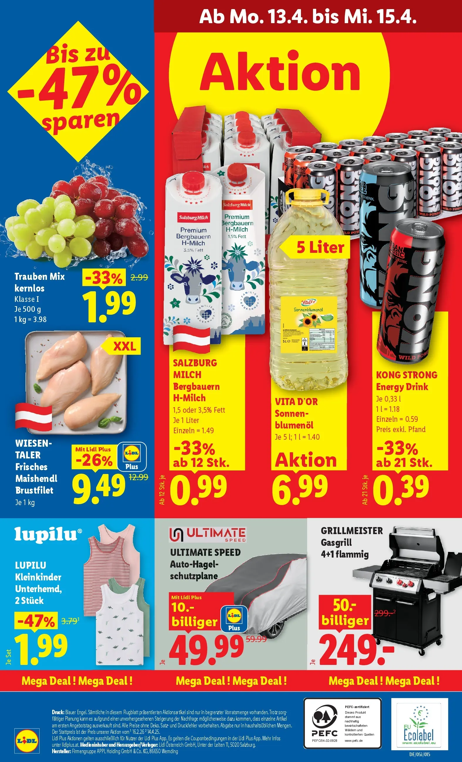 Lidl - Lidl ab 08.04.2026 - Angebote ab donnerstag | Seite: 29 | Produkte: Milch