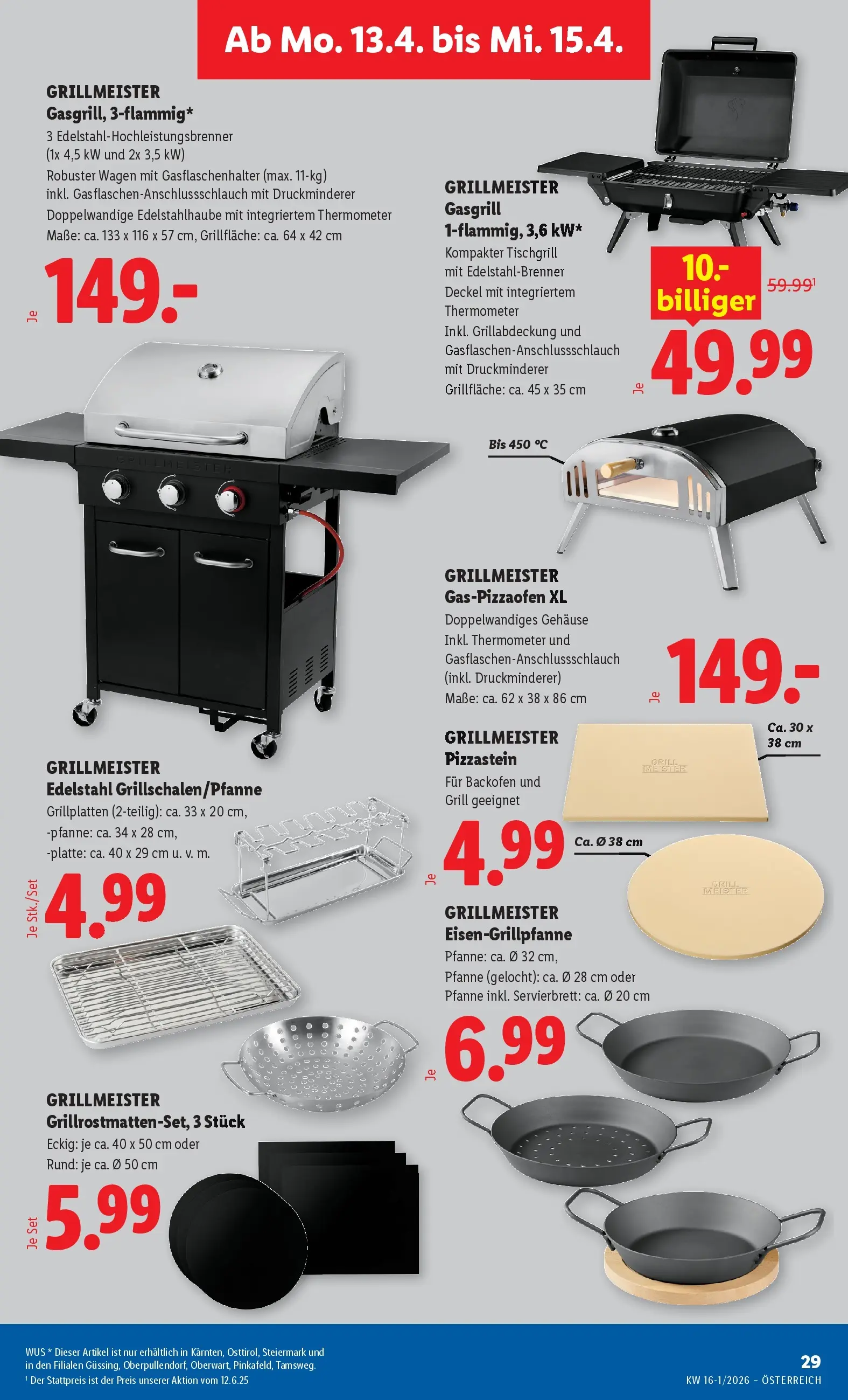 Lidl - Lidl ab 08.04.2026 - Angebote ab donnerstag | Seite: 32 | Produkte: Grill, Thermometer
