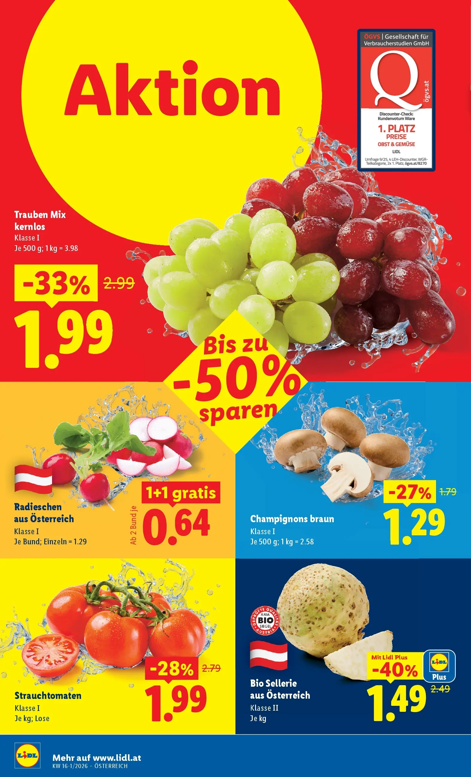 Lidl - Lidl ab 08.04.2026 - Angebote ab donnerstag | Seite: 37 | Produkte: Gemüse, Obst