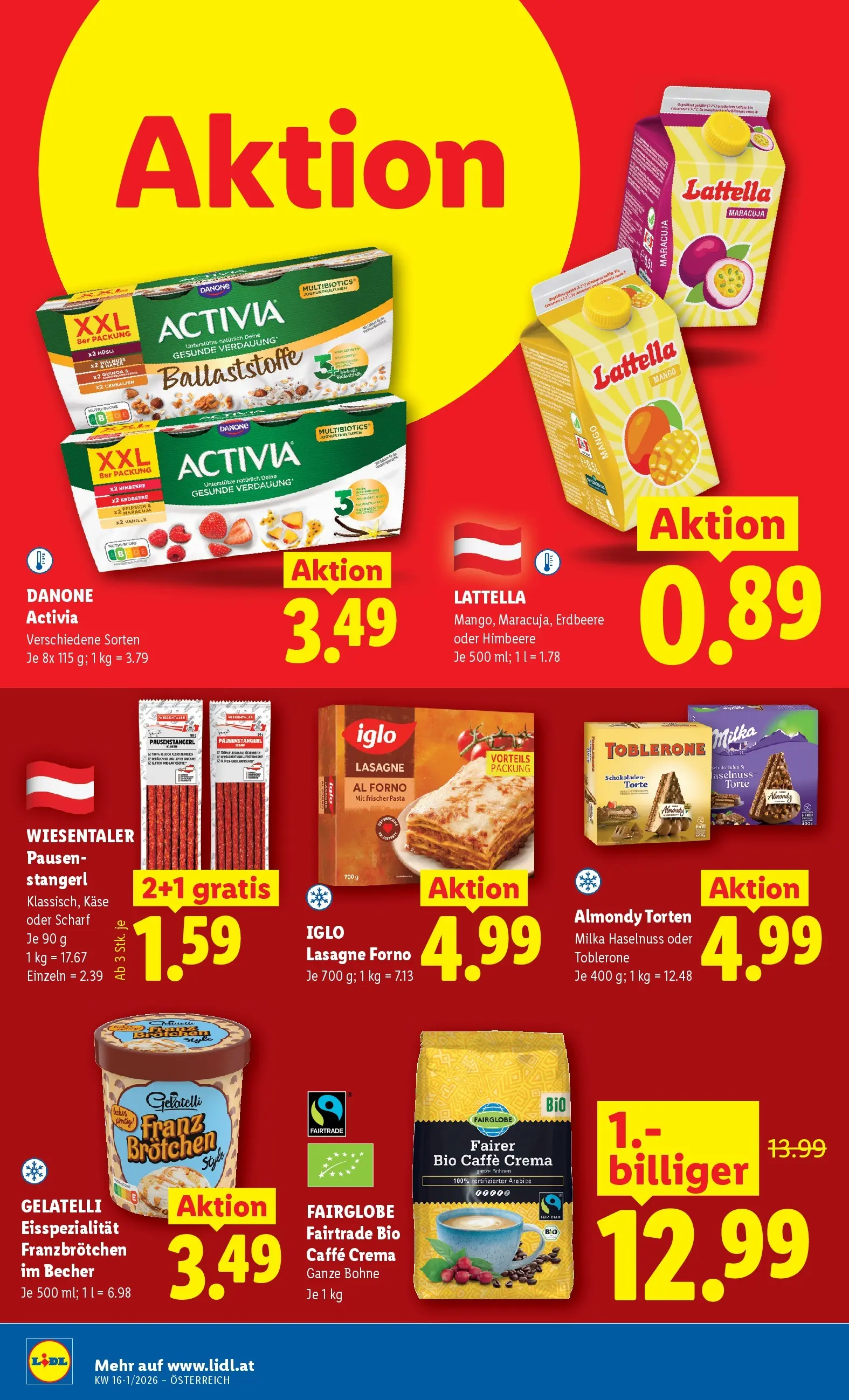 Lidl - Lidl ab 08.04.2026 - Angebote ab donnerstag | Seite: 41 | Produkte: Pasta, Pfirsich, Himbeere, Käse