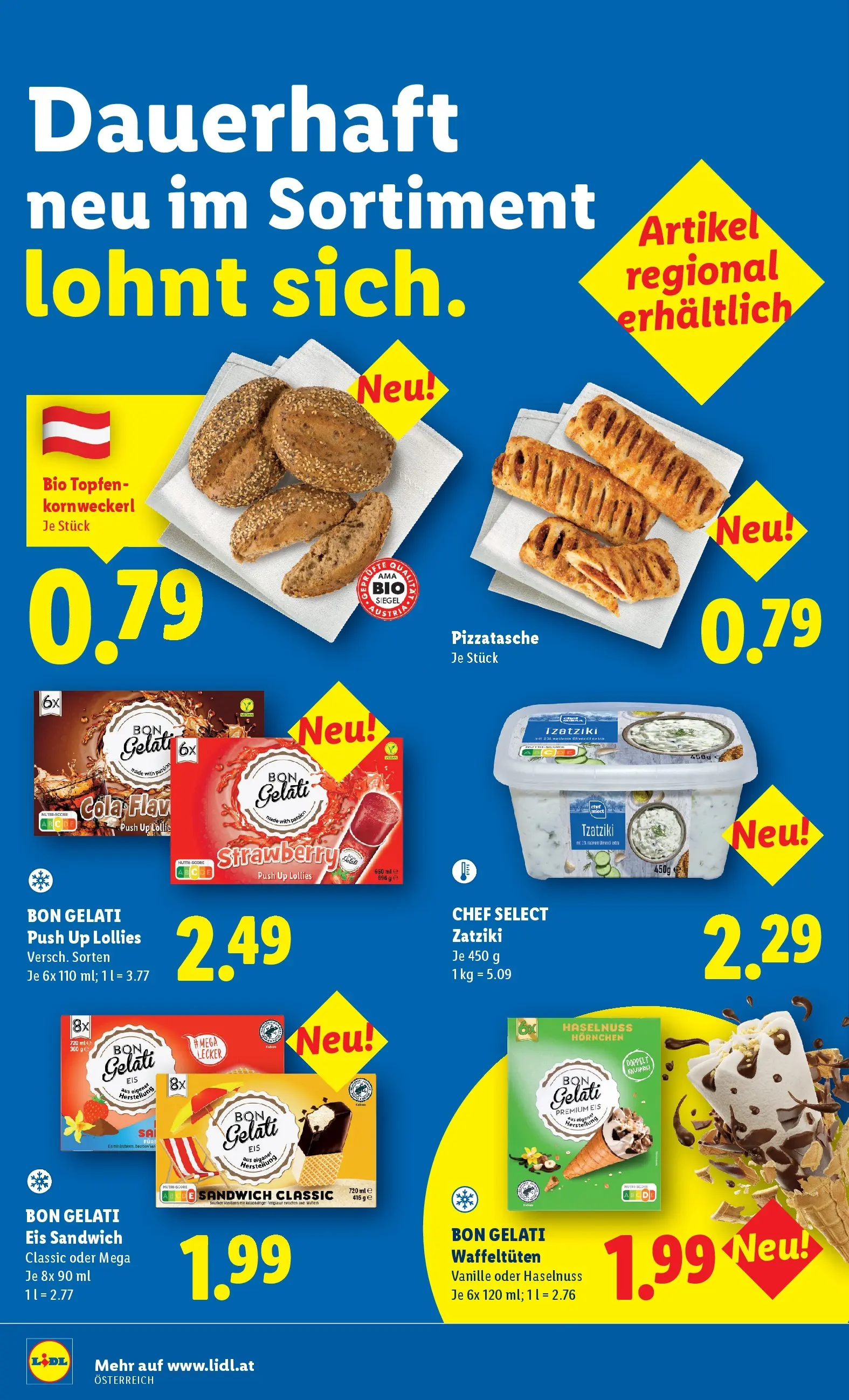 Lidl - Lidl ab 08.04.2026 - Angebote ab donnerstag | Seite: 43 | Produkte: Eis