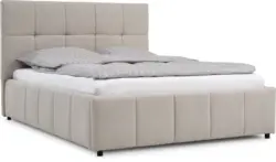 JYSK Рамка за легло VEMMELEV 120x200 със съхранение бежов тестил