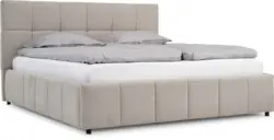 JYSK Рамка за легло VEMMELEV с място за съхр. 180x200 бежов т.