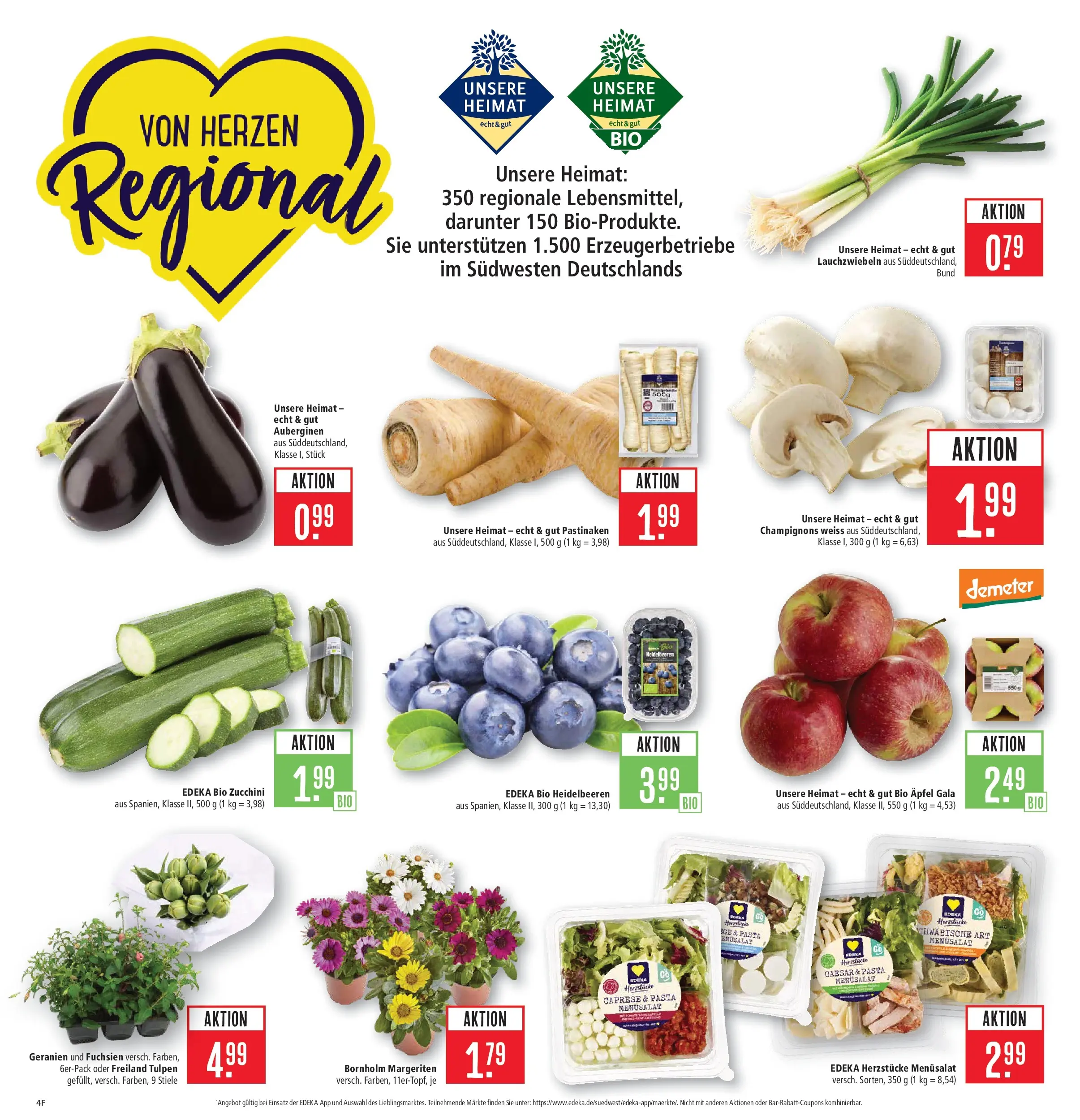 Marktkauf Prospekt Böblingen	 (ab 05.04.2026) » Angebote online | Seite: 4 | Produkte: Äpfel, Geranien, Champignons, Zucchini