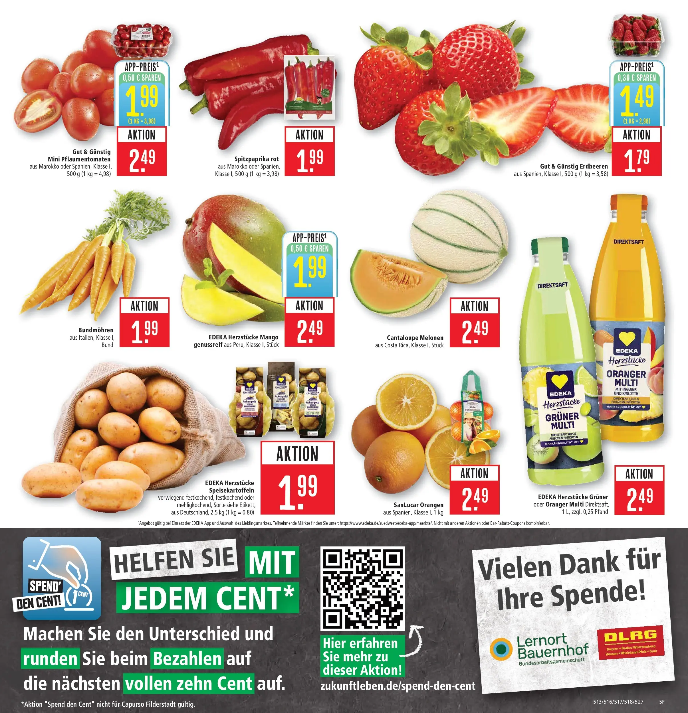 Marktkauf Prospekt Böblingen	 (ab 05.04.2026) » Angebote online | Seite: 5 | Produkte: Orangen, Mango, Erdbeeren, Karotte