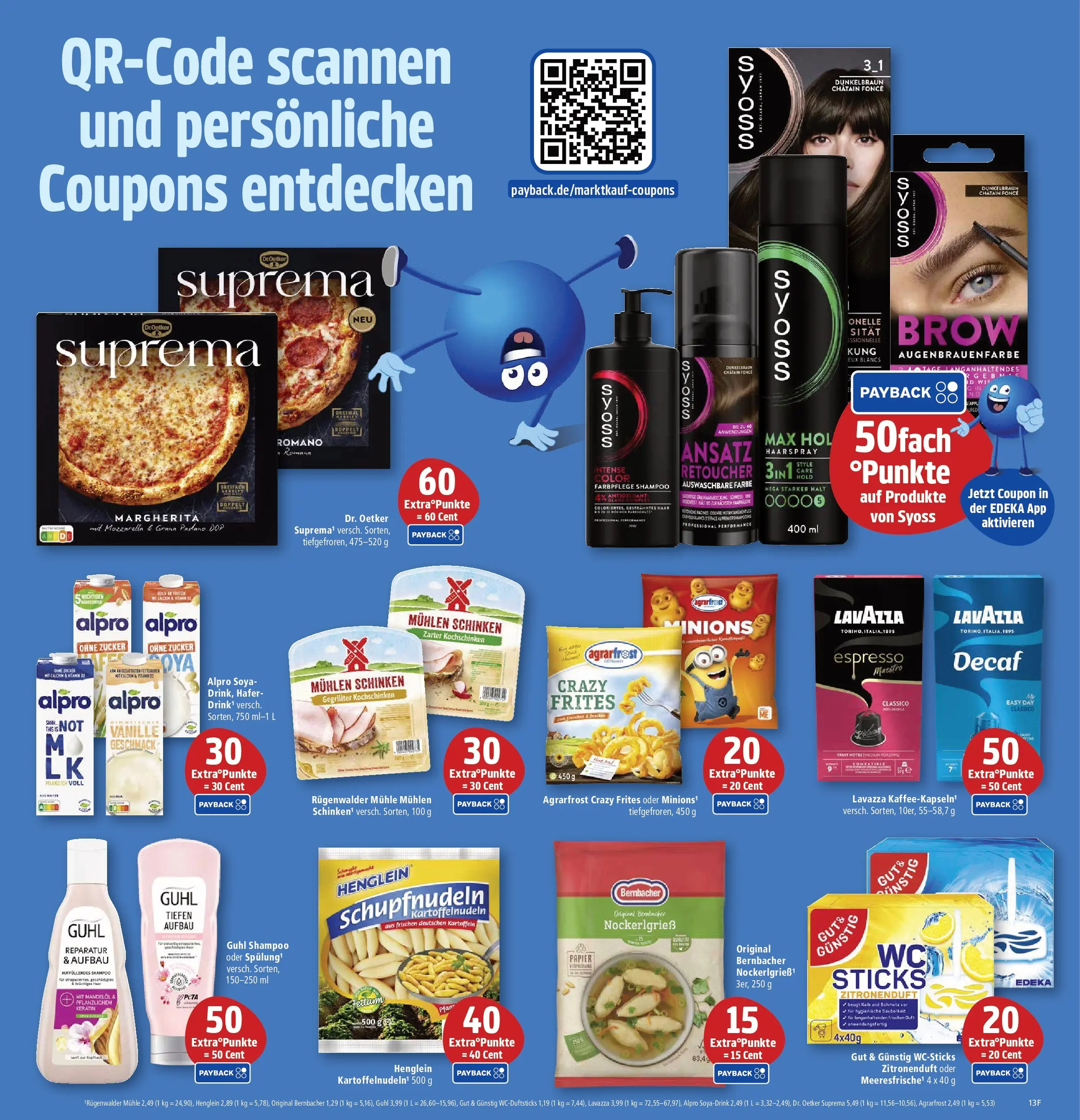 Marktkauf Prospekt Böblingen	 (ab 05.04.2026) » Angebote online | Seite: 13 | Produkte: Lavazza, Kartoffeln, Alpro, Schinken