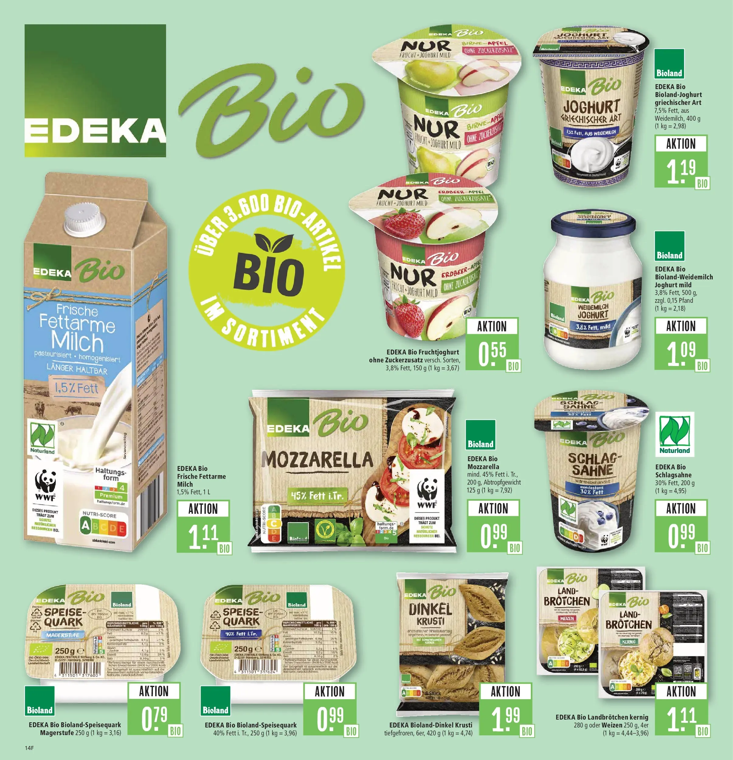Marktkauf Prospekt Böblingen	 (ab 05.04.2026) » Angebote online | Seite: 14 | Produkte: Quark, Milch, Joghurt, Mozzarella