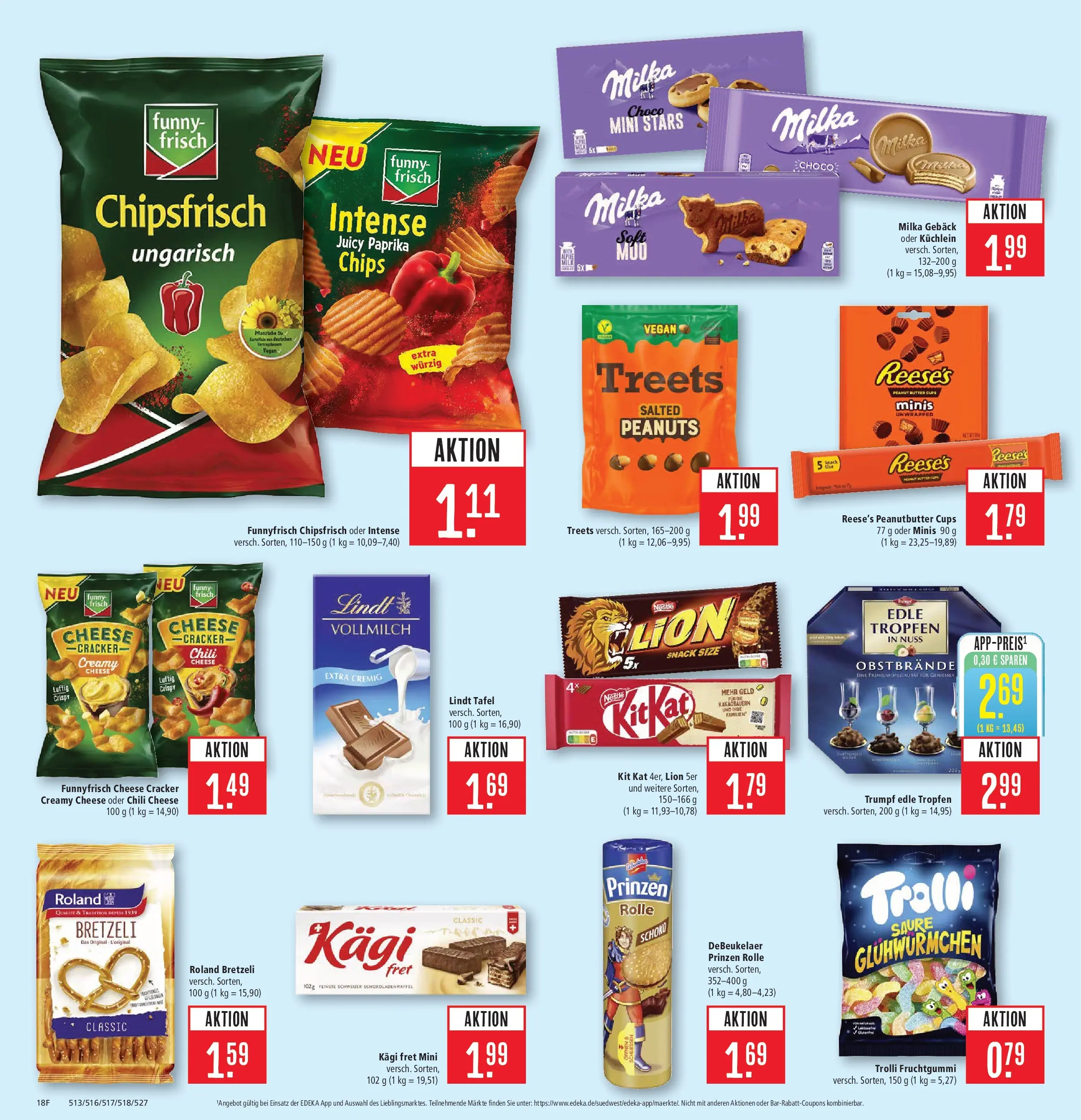 Marktkauf Prospekt Böblingen	 (ab 05.04.2026) » Angebote online | Seite: 18 | Produkte: Funny frisch, Milka, Paprika, Lindt