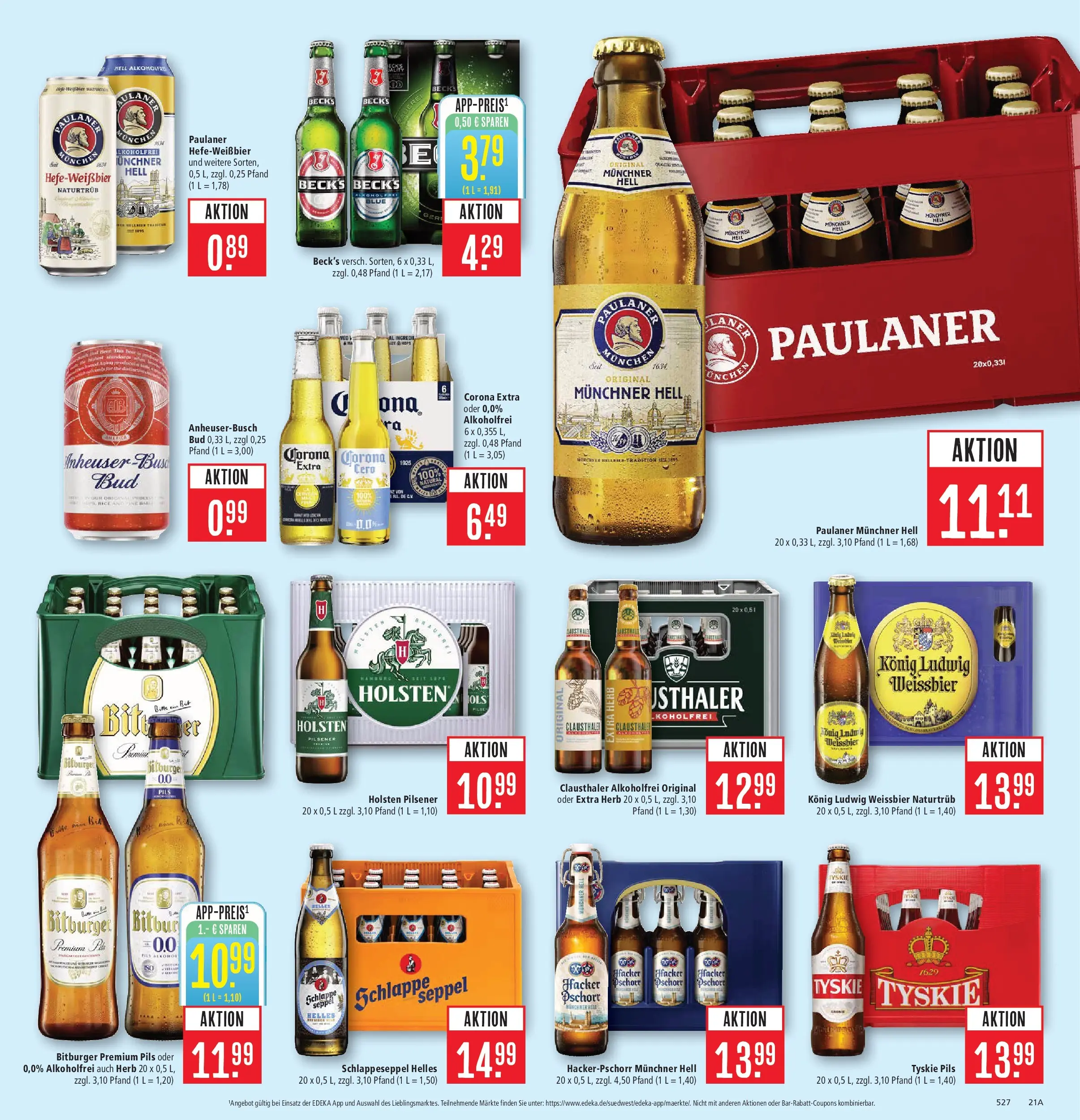 Marktkauf Prospekt Aschaffenburg	 (ab 05.04.2026) » Angebote online | Seite: 25 | Produkte: Tyskie, Pils, Holsten, Paulaner