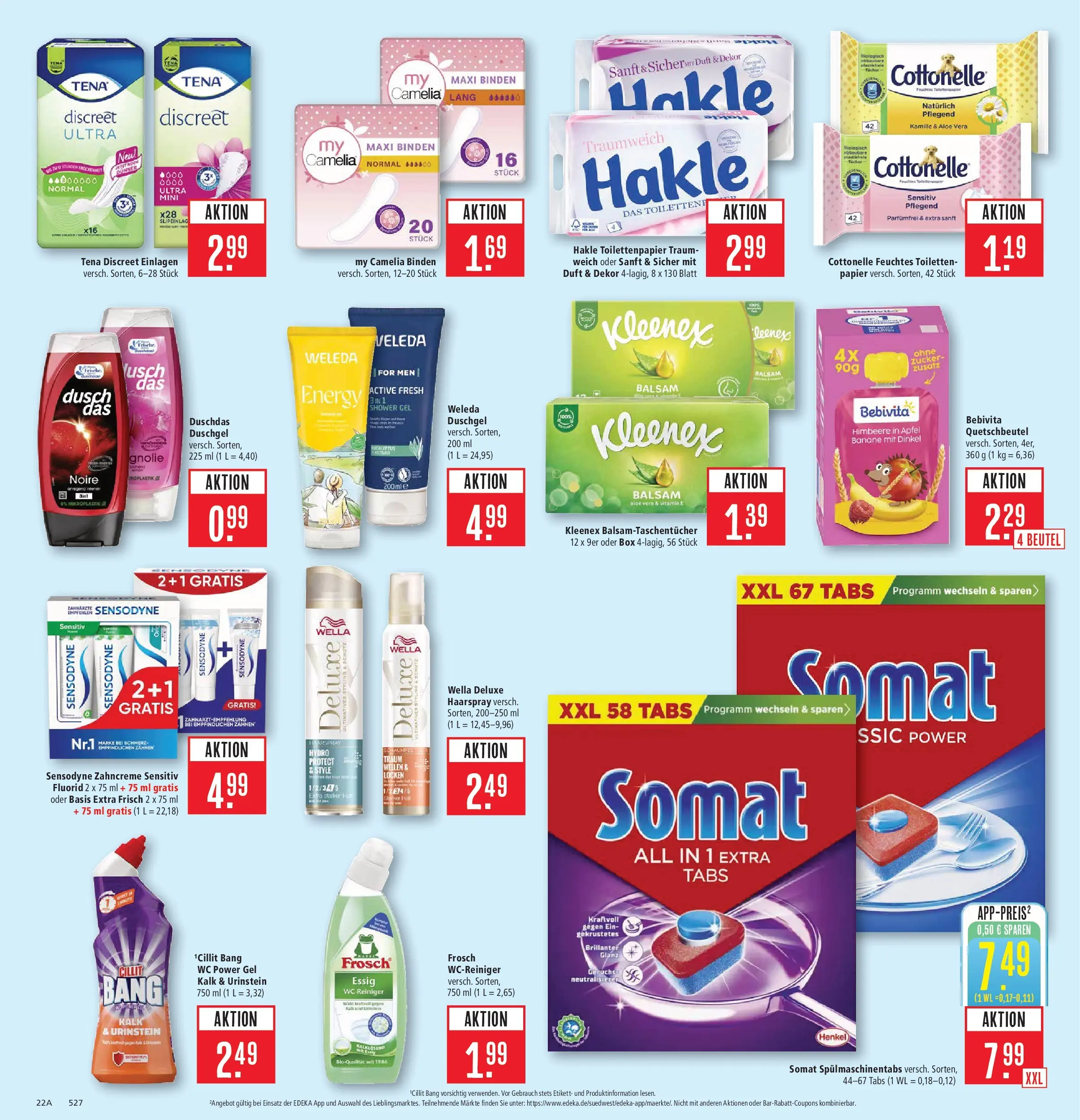 Marktkauf Prospekt Aschaffenburg	 (ab 05.04.2026) » Angebote online | Seite: 26 | Produkte: Haarspray, Duschgel, Spülmaschinentabs, Toilettenpapier