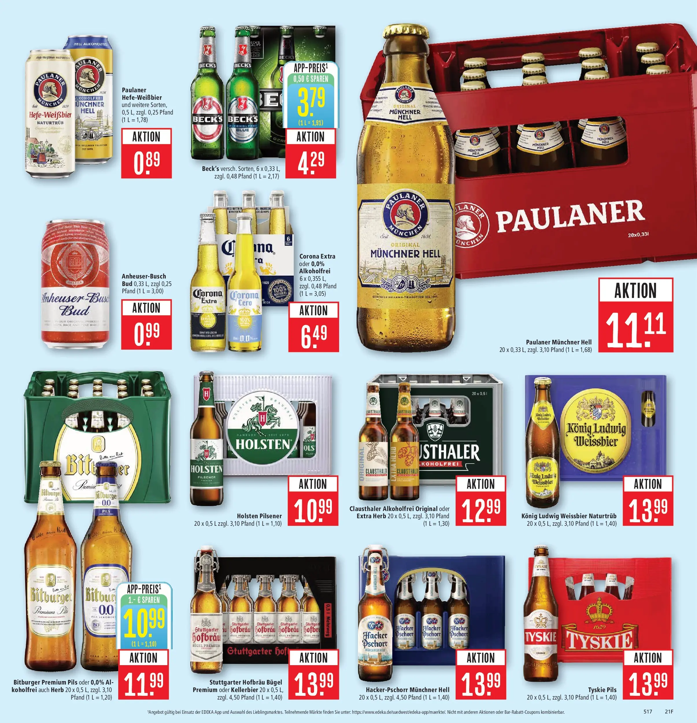 Marktkauf Prospekt Böblingen	 (ab 05.04.2026) » Angebote online | Seite: 25 | Produkte: Weißbier, Pils, Holsten, Paulaner