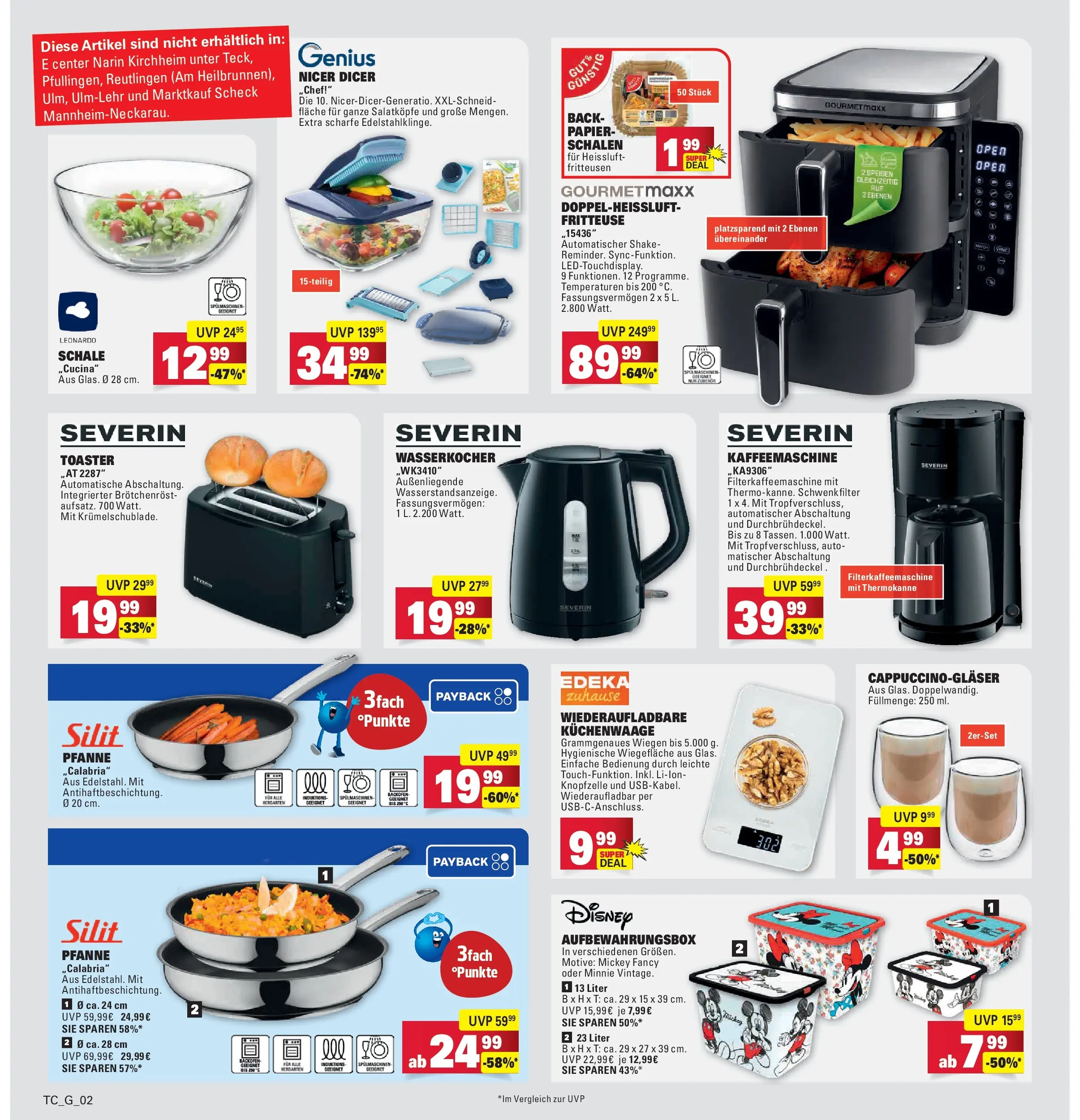 Marktkauf Prospekt Böblingen	 (ab 05.04.2026) » Angebote online | Seite: 30 | Produkte: Kaffeemaschine, Wasserkocher, Toaster, Filterkaffeemaschine