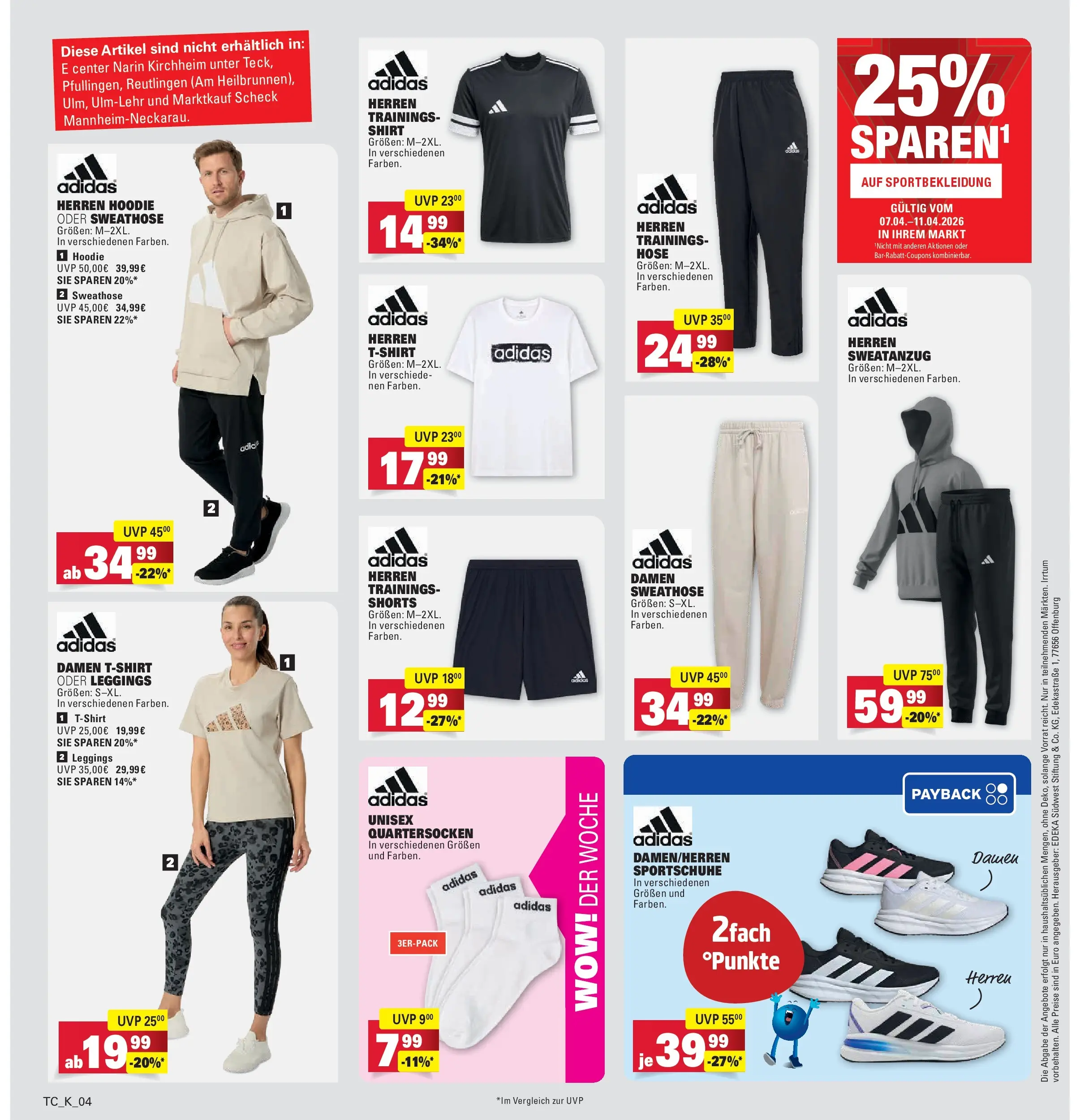 Marktkauf Prospekt Heidenheim	 (ab 05.04.2026) » Angebote online | Seite: 32 | Produkte: Shirt, Sweathose, Hose, Leggings