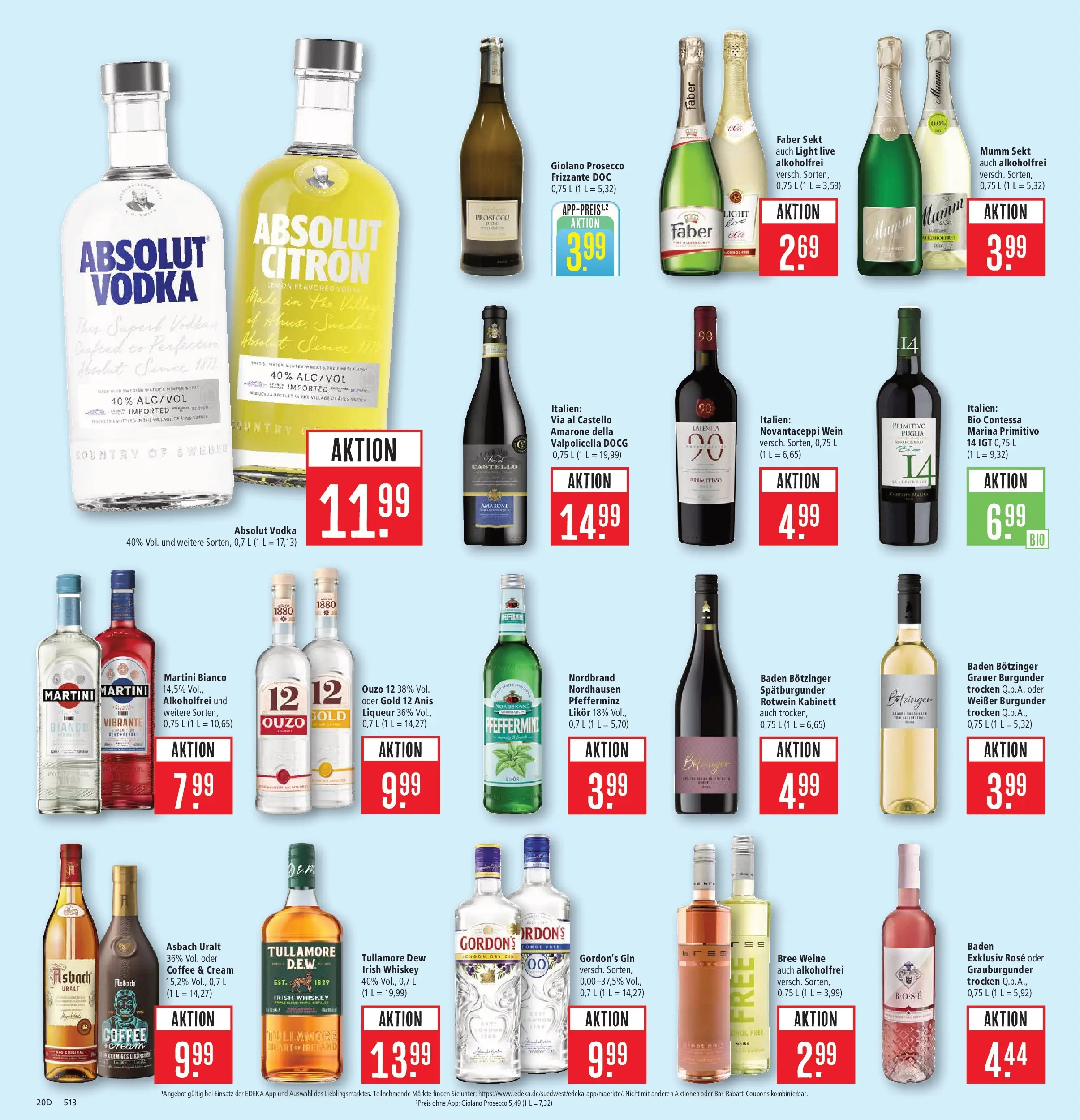Marktkauf Prospekt Weil Am Rhein	 (ab 05.04.2026) » Angebote online | Seite: 24 | Produkte: Ouzo, Rotwein, Sekt, Asbach