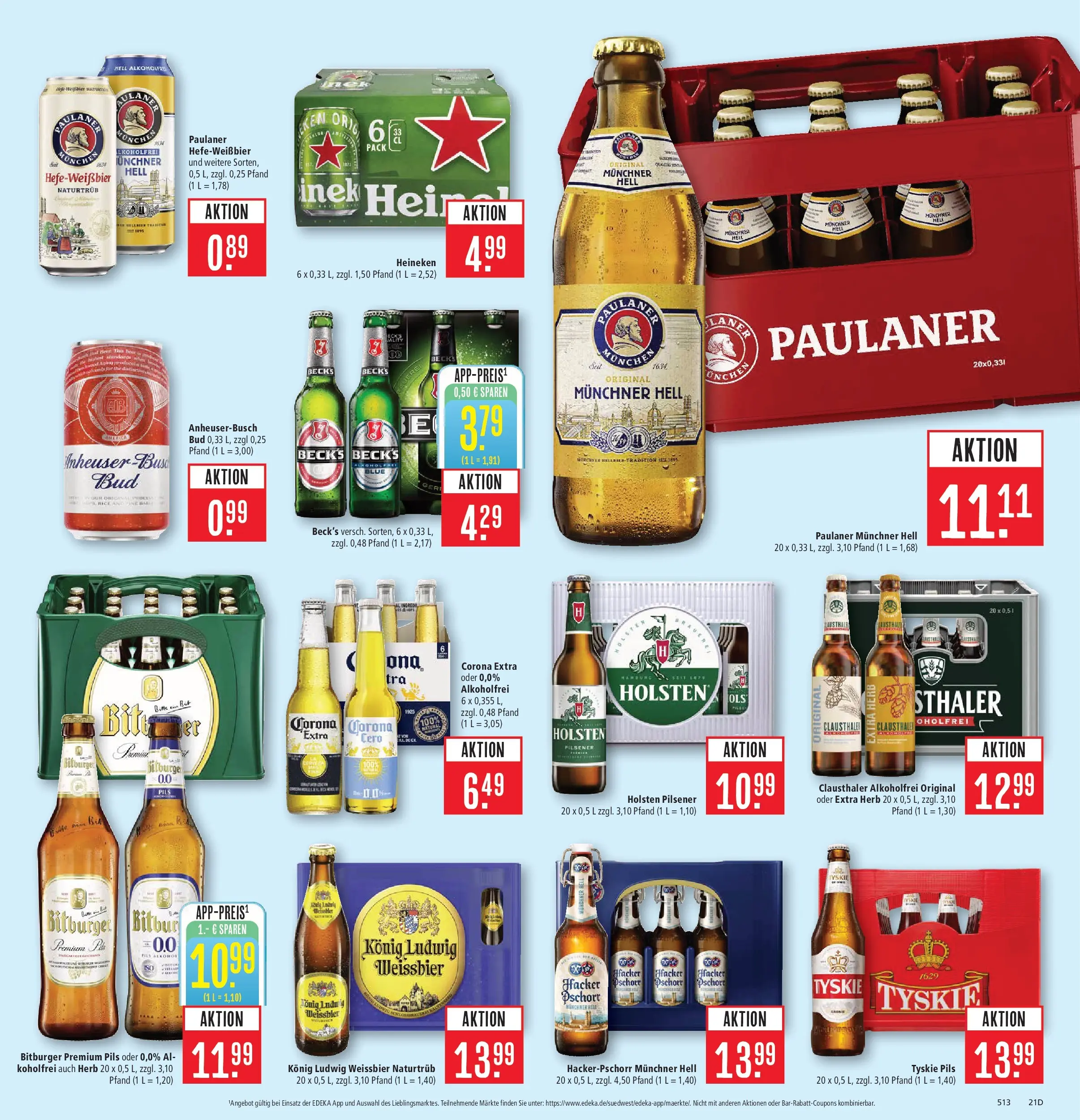 Marktkauf Prospekt Weil Am Rhein	 (ab 05.04.2026) » Angebote online | Seite: 25 | Produkte: Tyskie, Weißbier, Pils, Paulaner