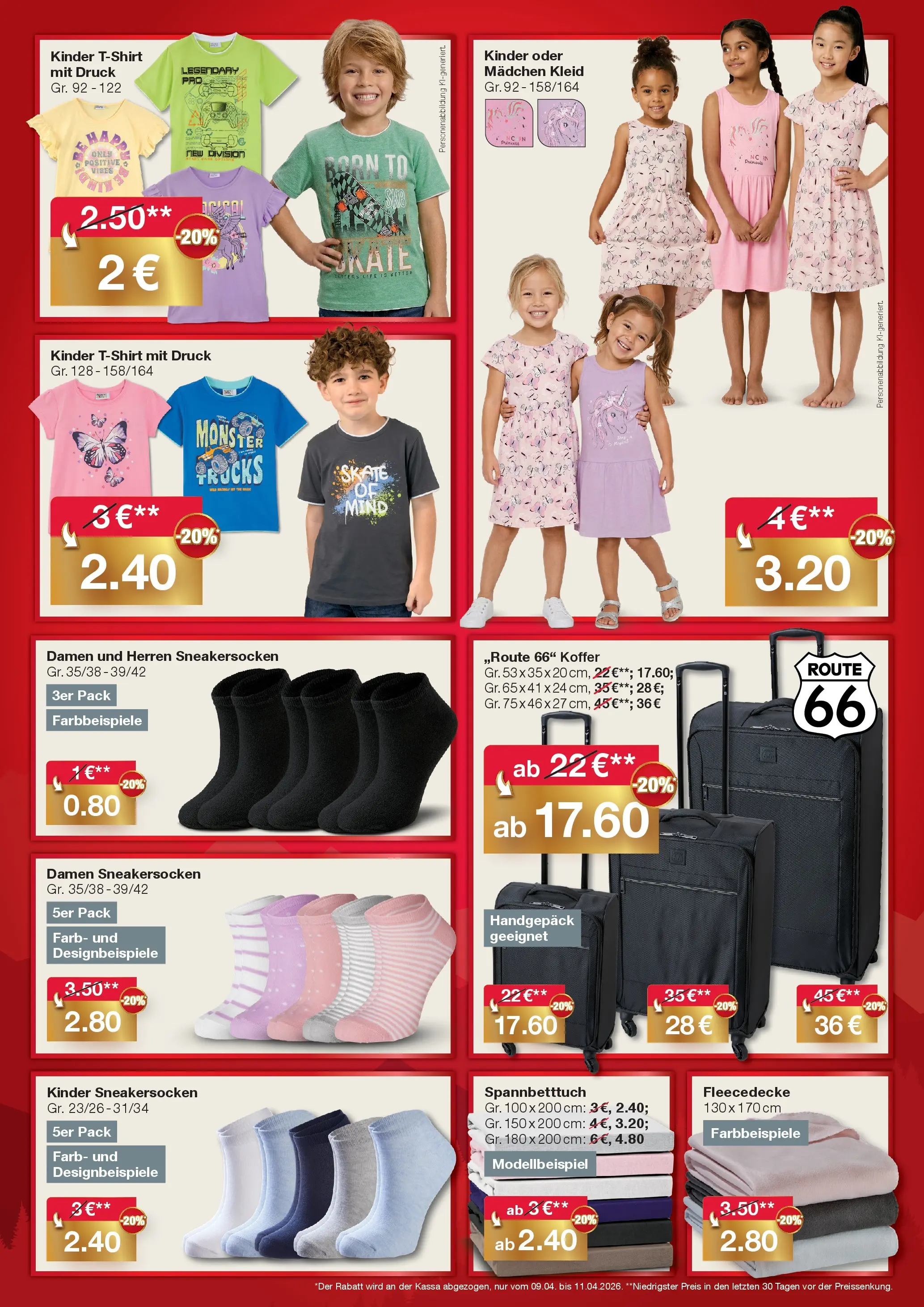 Woolworth - Servus Leonding! von 09.04.2026 - Aktuelle Angebote | Seite: 5 | Produkte: Koffer, Kleid