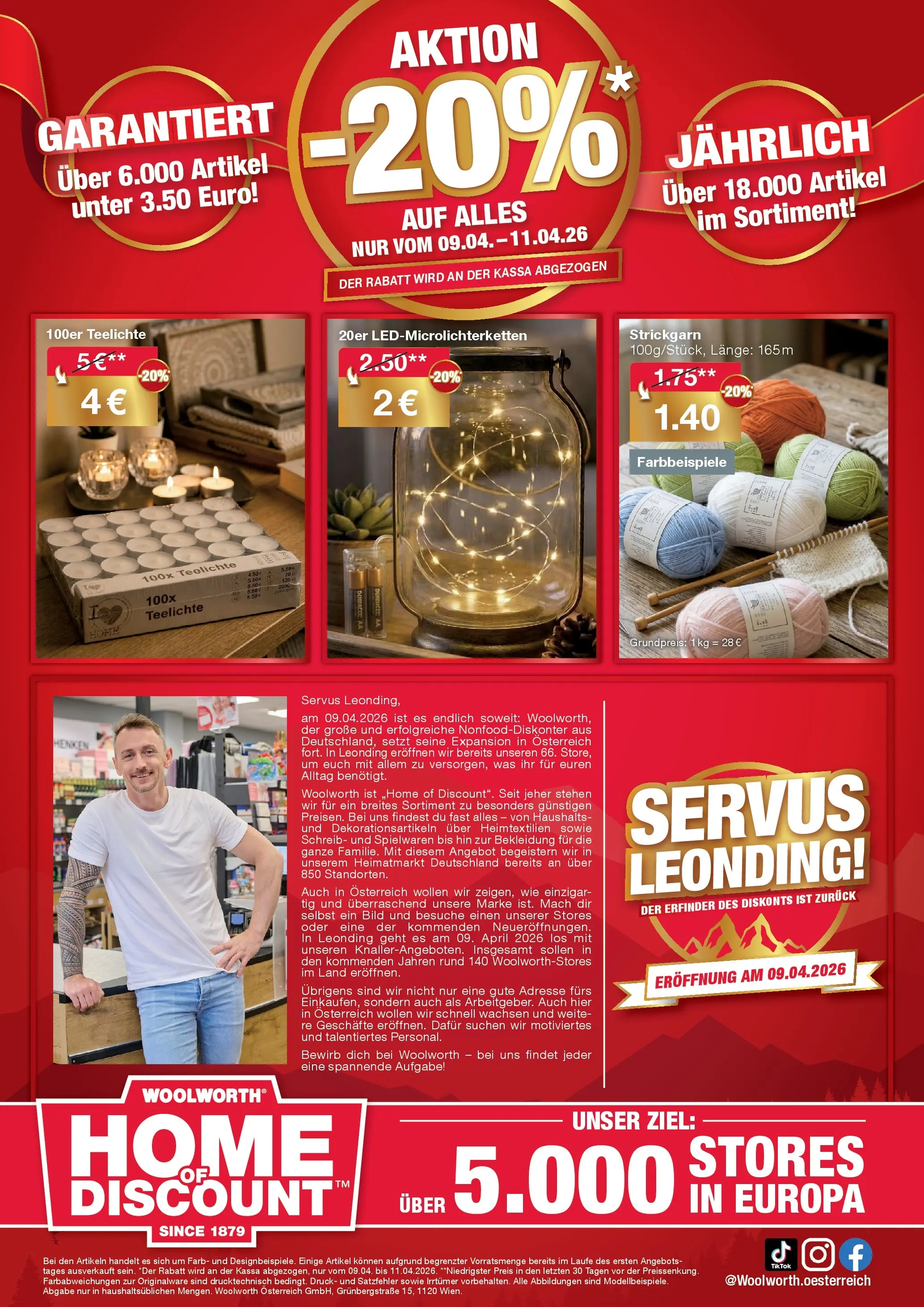 Woolworth - Servus Leonding! von 09.04.2026 - Aktuelle Angebote | Seite: 8 | Produkte: Bekleidung