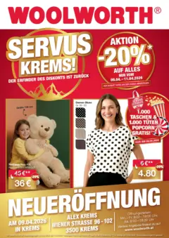Woolworth - Woolworth: Servus Krems! ab 04.04.2026 gültig