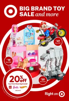 Preview of Target - Big Brand Toy Sale & More - valid from 01.04.2026