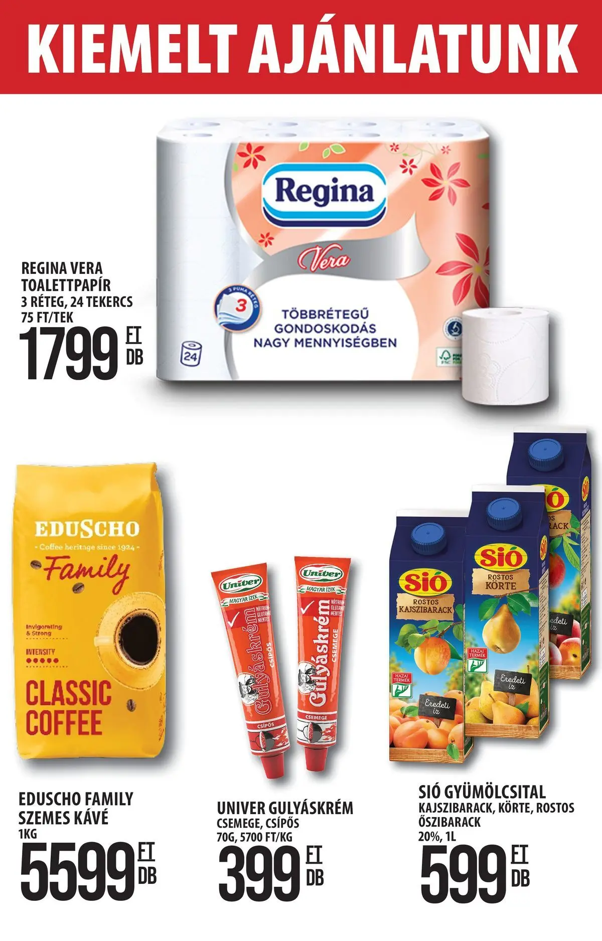 COOP Szolnok akciós újság Gyöngyös - 2026.04.09. -tól/töl > akció, lapozható szórólap 🛍️ | Oldal: 2 | Termékek: Őszibarack, Körte, Kávé, Szemes kávé