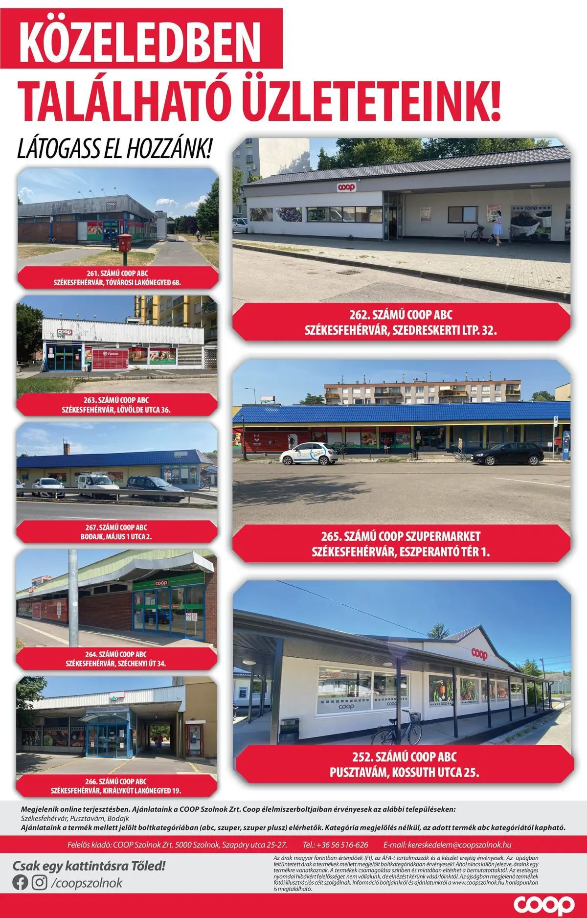 COOP Szolnok akciós újság Székesfehérvár - 2026.04.09. -tól/töl > akció, lapozható szórólap 🛍️ | Oldal: 4