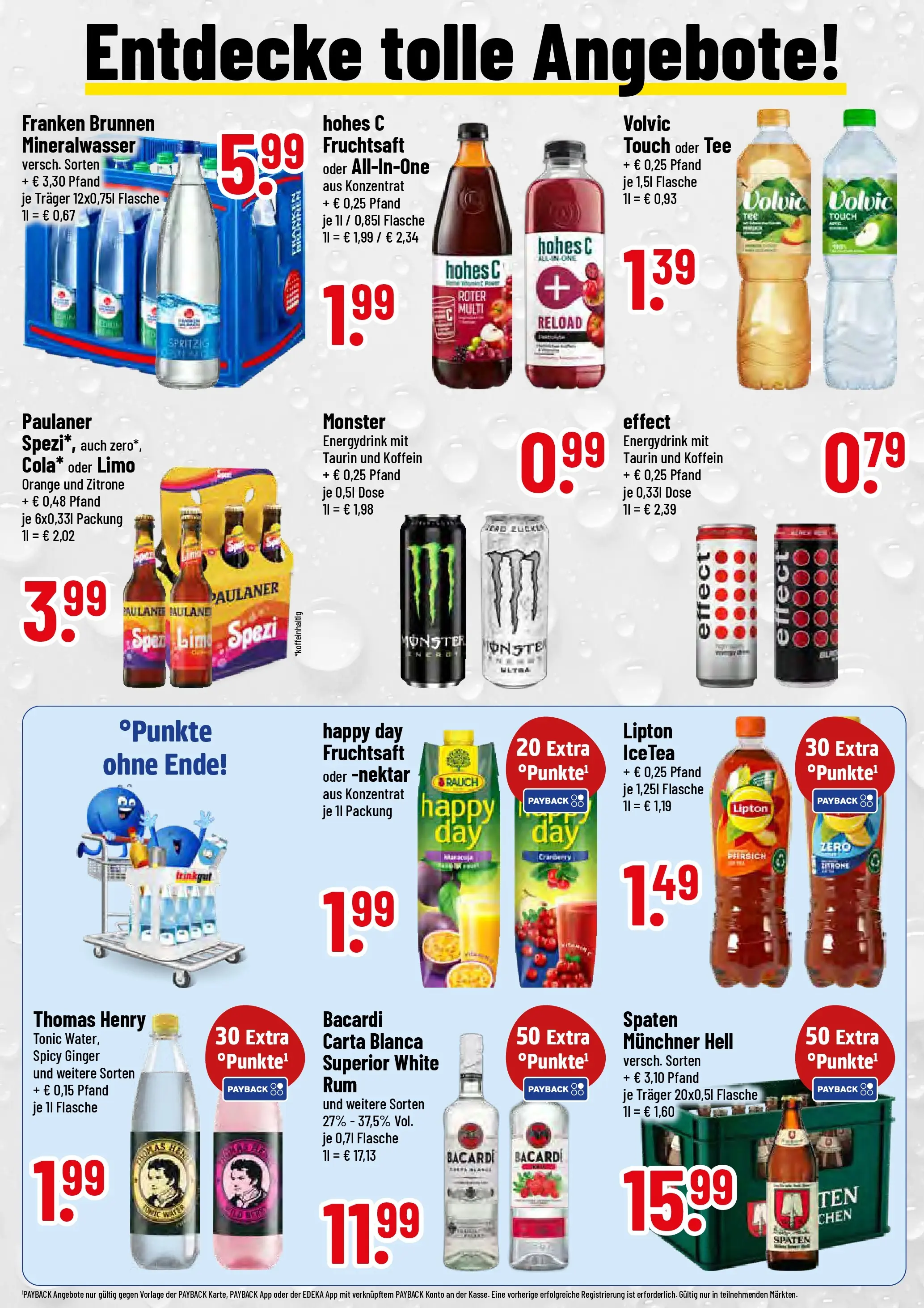 Trinkgut Prospekt Cham	 (ab 05.04.2026) » Angebote online | Seite: 2 | Produkte: Zitrone, Pfirsich, Hohes c, Tee