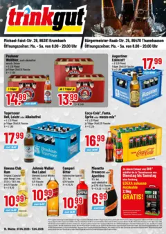 Trinkgut Prospekt Krumbach	 ab 05.04.2026 gültig