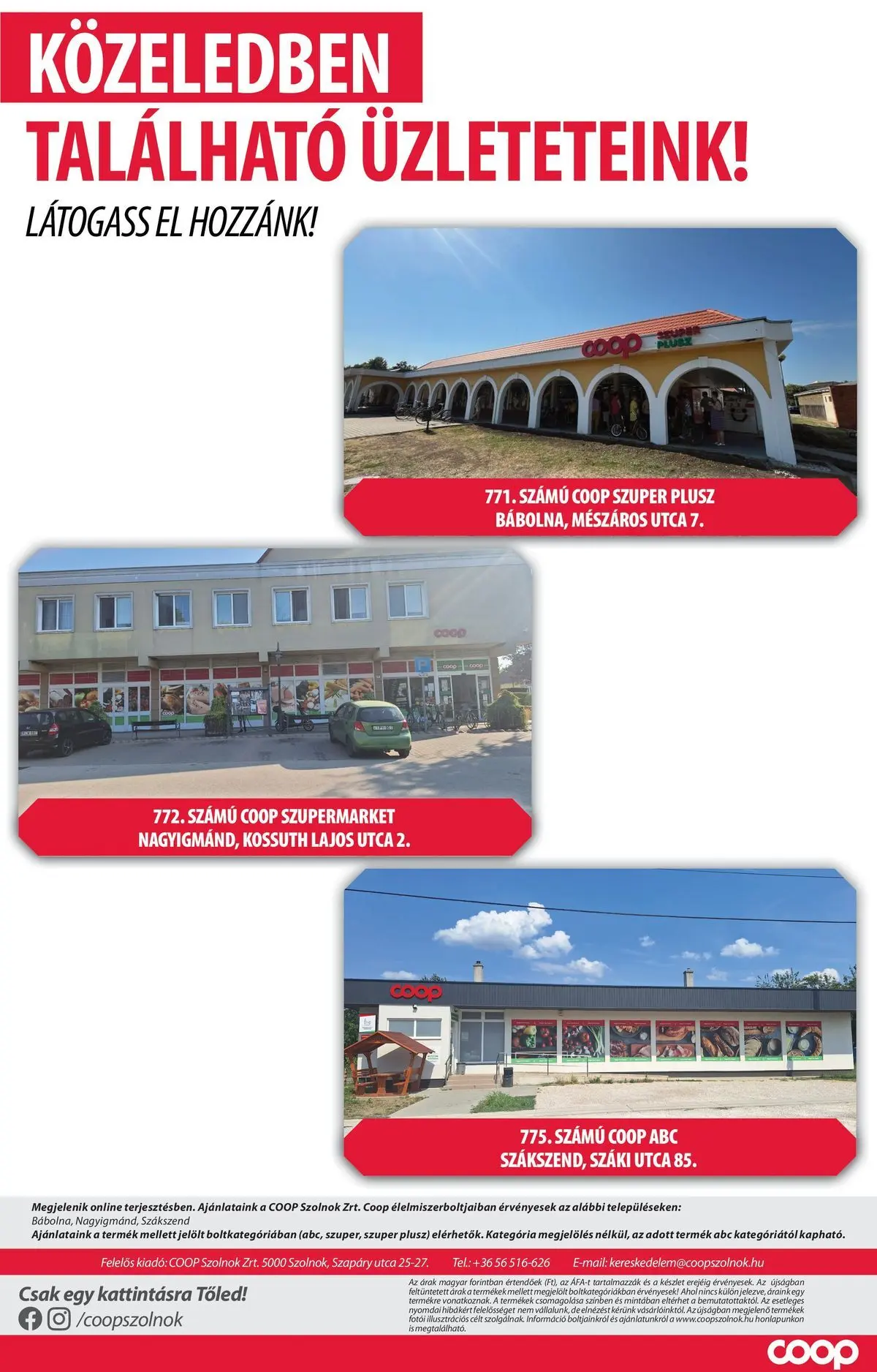 COOP Szolnok akciós újság Szákszend - 2026.04.09. -tól/töl > akció, lapozható szórólap 🛍️ | Oldal: 4