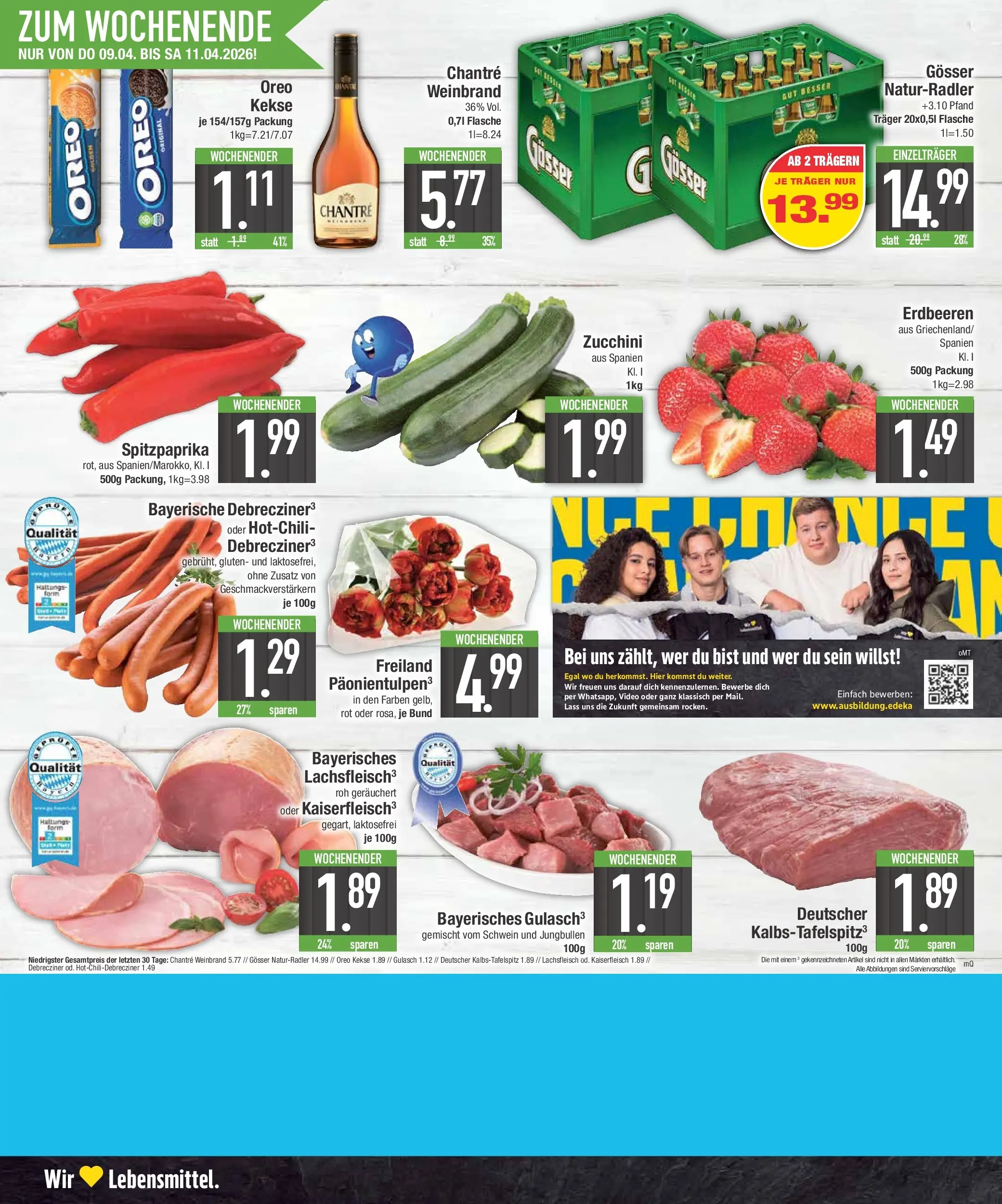 Edeka prospekt Neustadt	 (ab 05.04.2026) » Angebote Online | Seite: 20 | Produkte: Chantré, Gulasch, Zucchini, Video