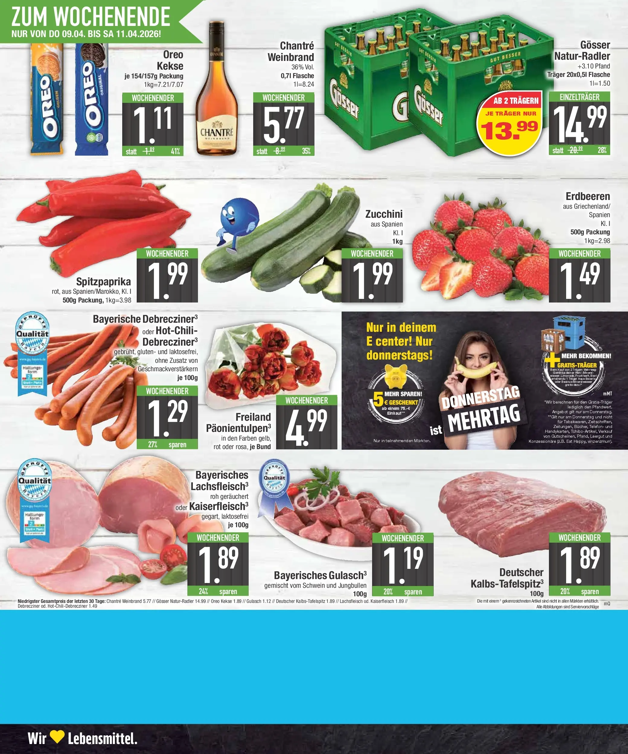 Edeka prospekt Augsburg-Göggingen	 (ab 05.04.2026) » Angebote Online | Seite: 24 | Produkte: Top, Zucchini, Kekse, Telefon