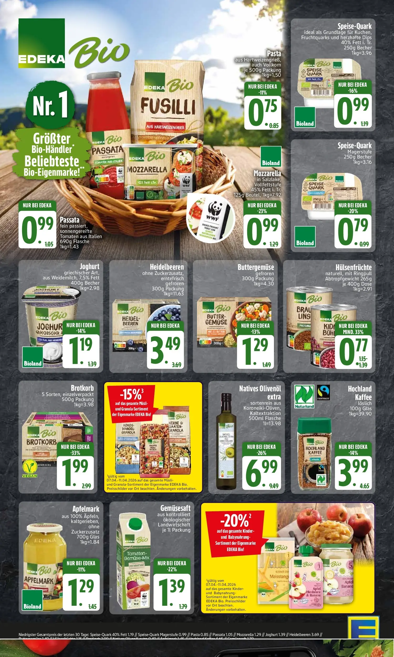 Edeka prospekt Zwiesel	 (ab 05.04.2026) » Angebote Online | Seite: 2 | Produkte: Kaffee, Tomaten, Gemüse, Pasta