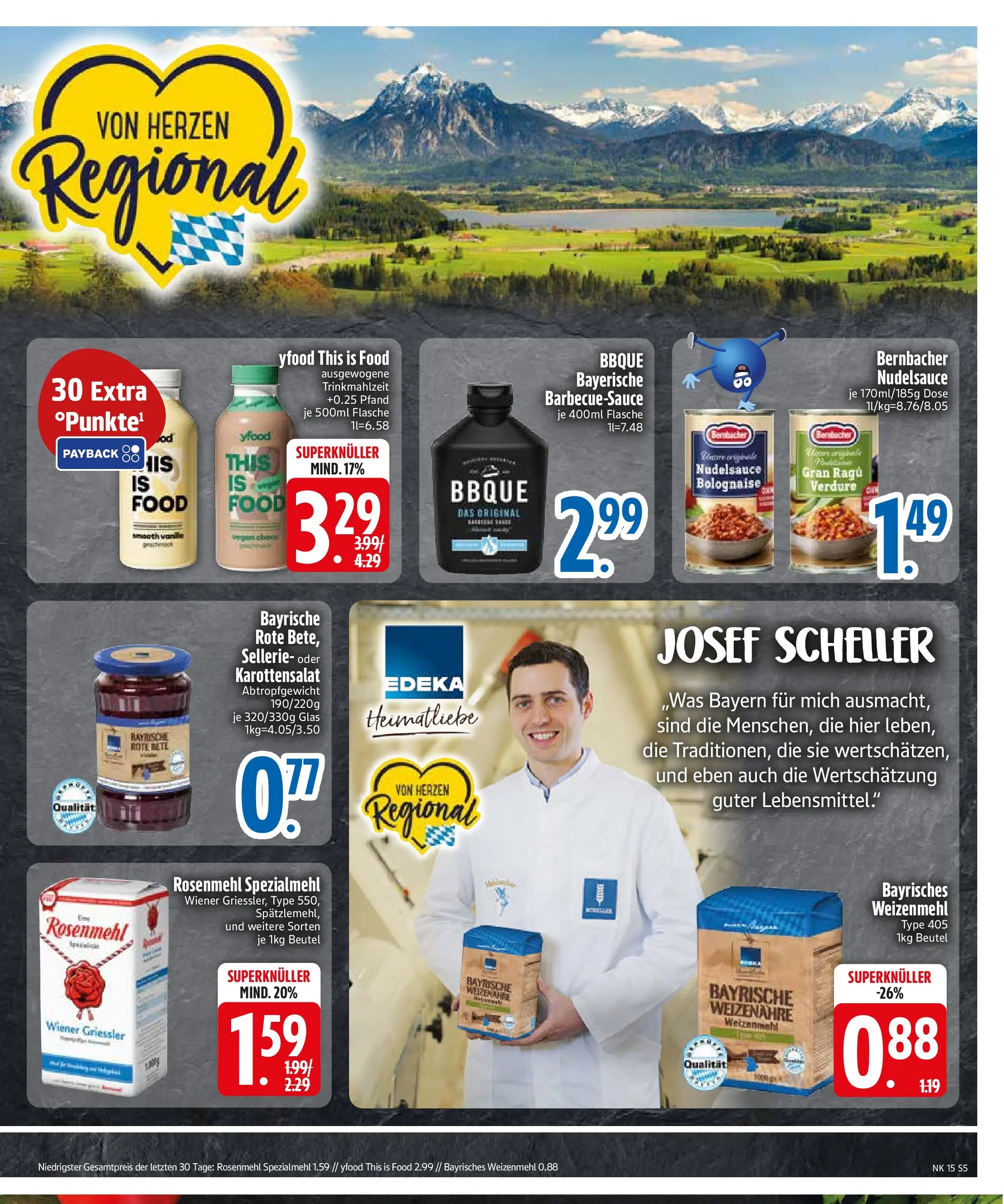 Edeka prospekt Zwiesel	 (ab 05.04.2026) » Angebote Online | Seite: 7 | Produkte: Weizenmehl, YFood, Pasta