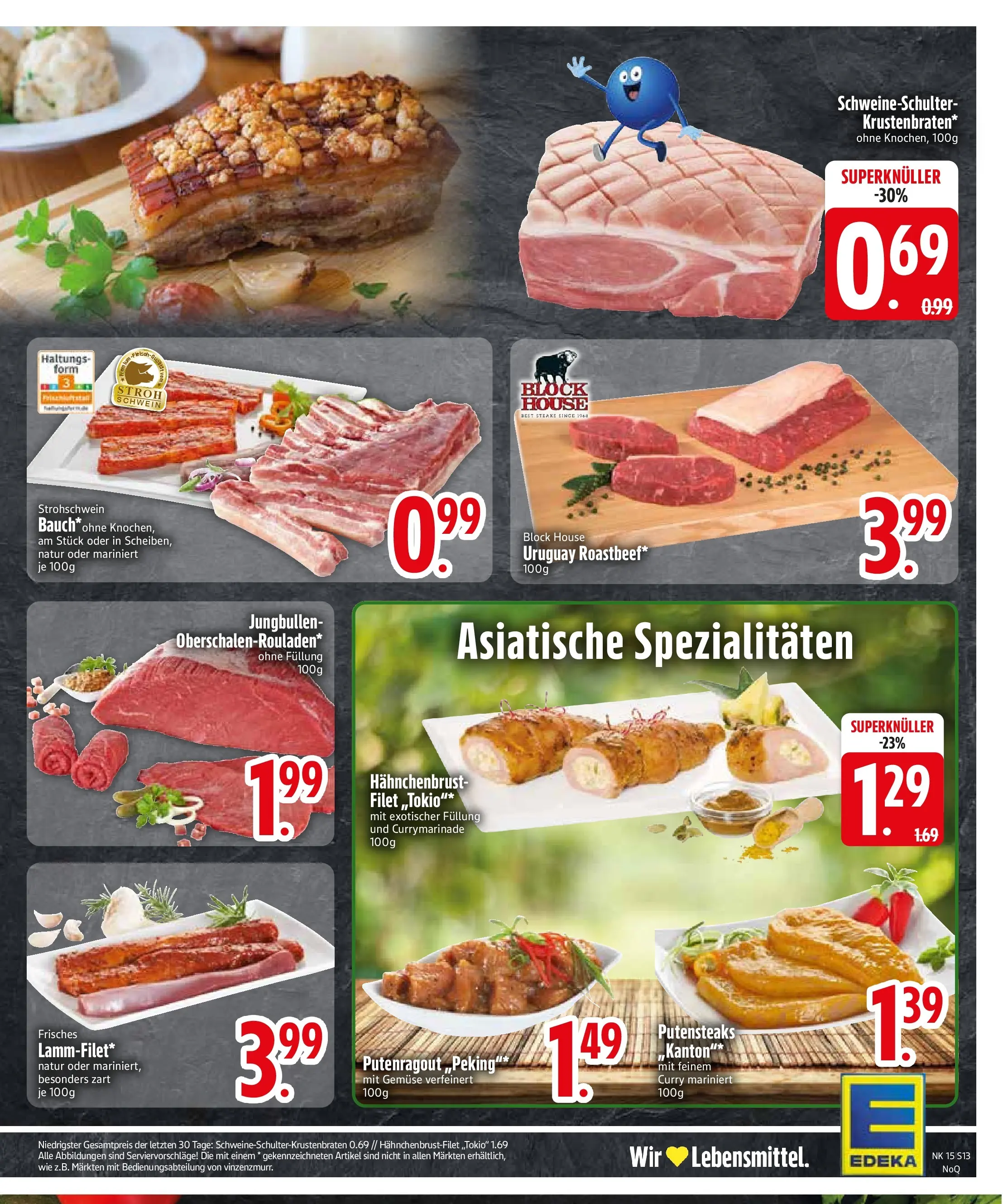 Edeka prospekt Zwiesel	 (ab 05.04.2026) » Angebote Online | Seite: 15 | Produkte: Krustenbraten, Gemüse, Hahnchenbrust