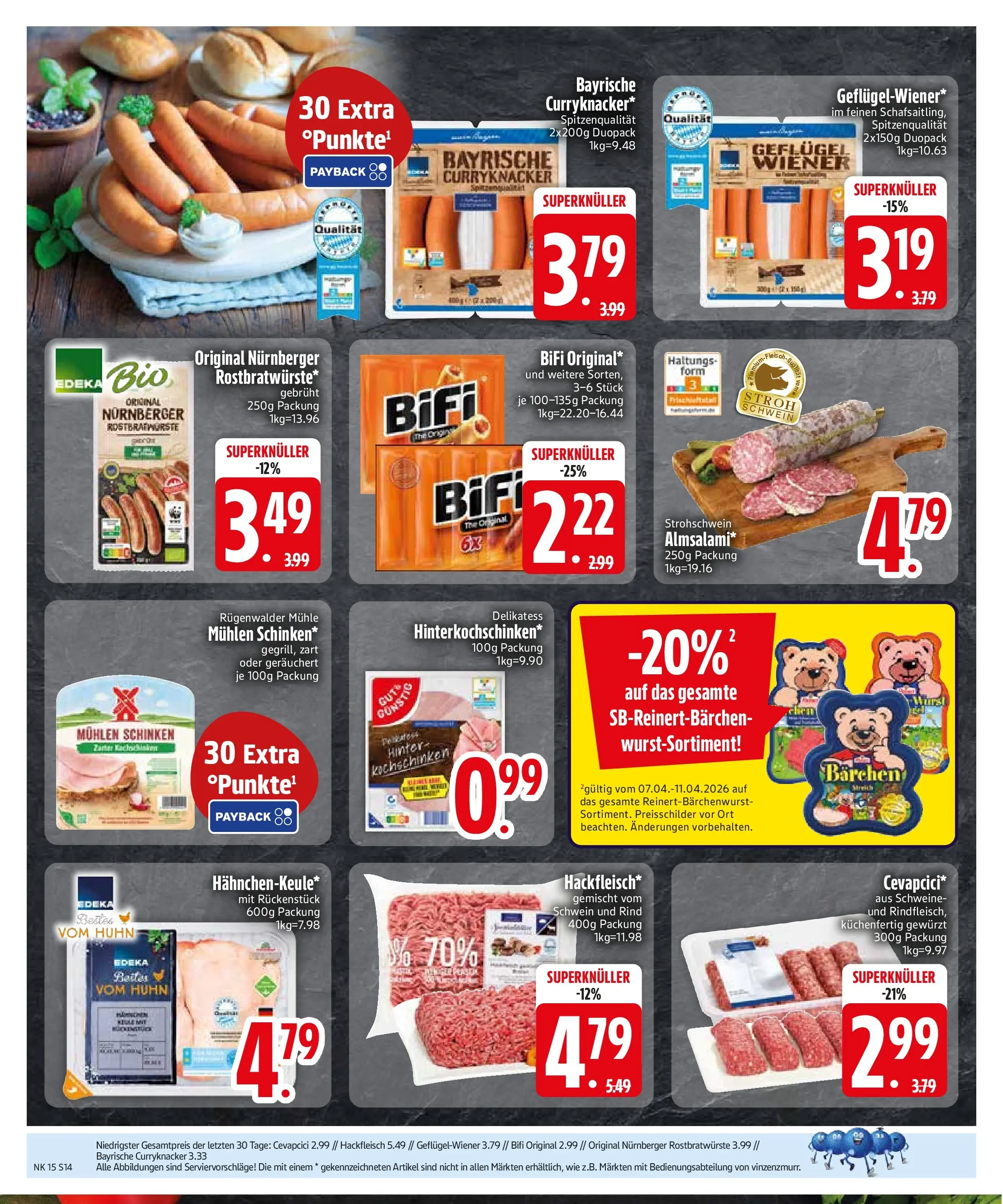 Edeka prospekt Zwiesel	 (ab 05.04.2026) » Angebote Online | Seite: 16 | Produkte: Mühle, Bifi, Schinken, Hackfleisch