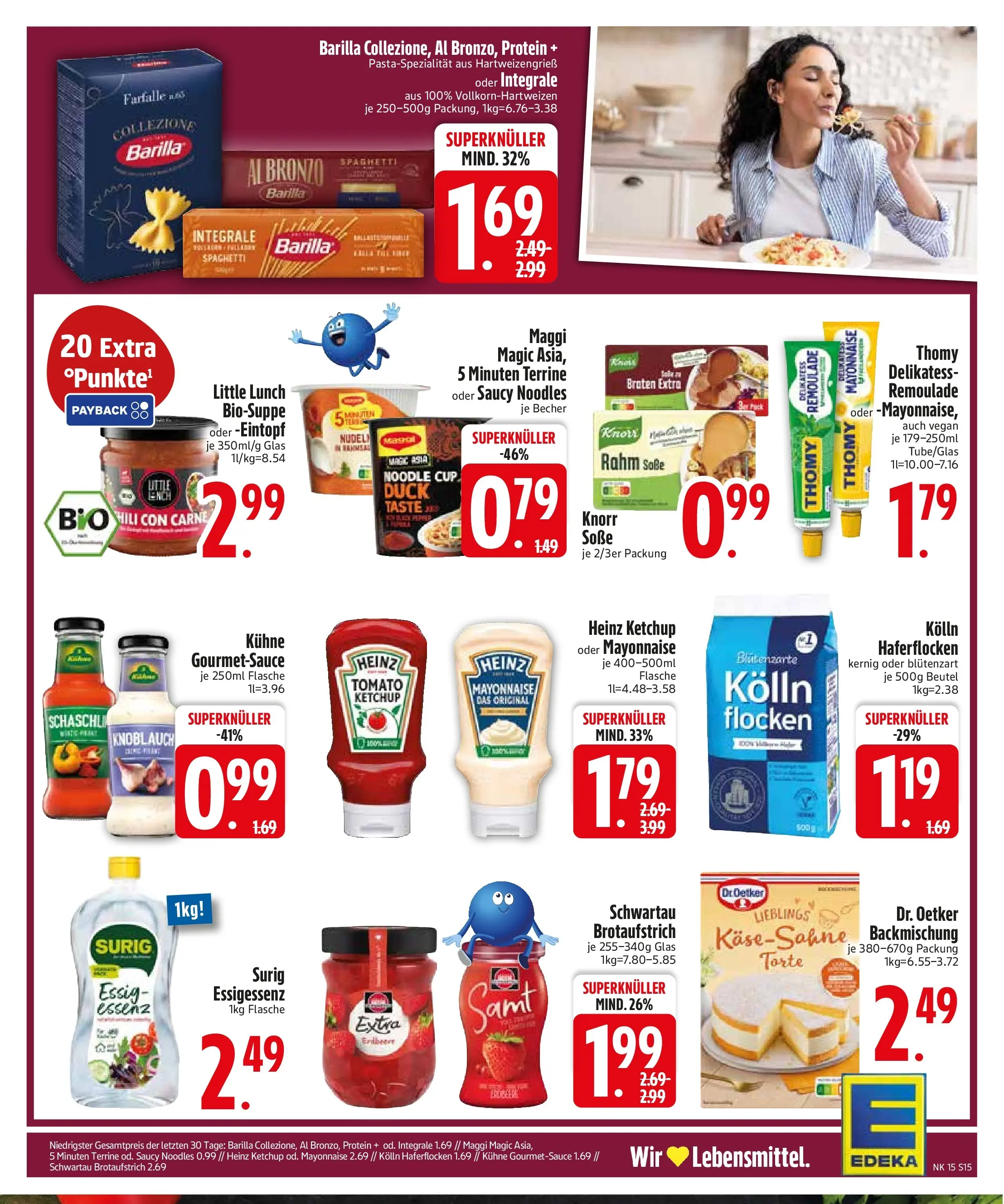 Edeka prospekt Zwiesel	 (ab 05.04.2026) » Angebote Online | Seite: 17 | Produkte: Knorr, Mayonnaise, Pasta, Ketchup