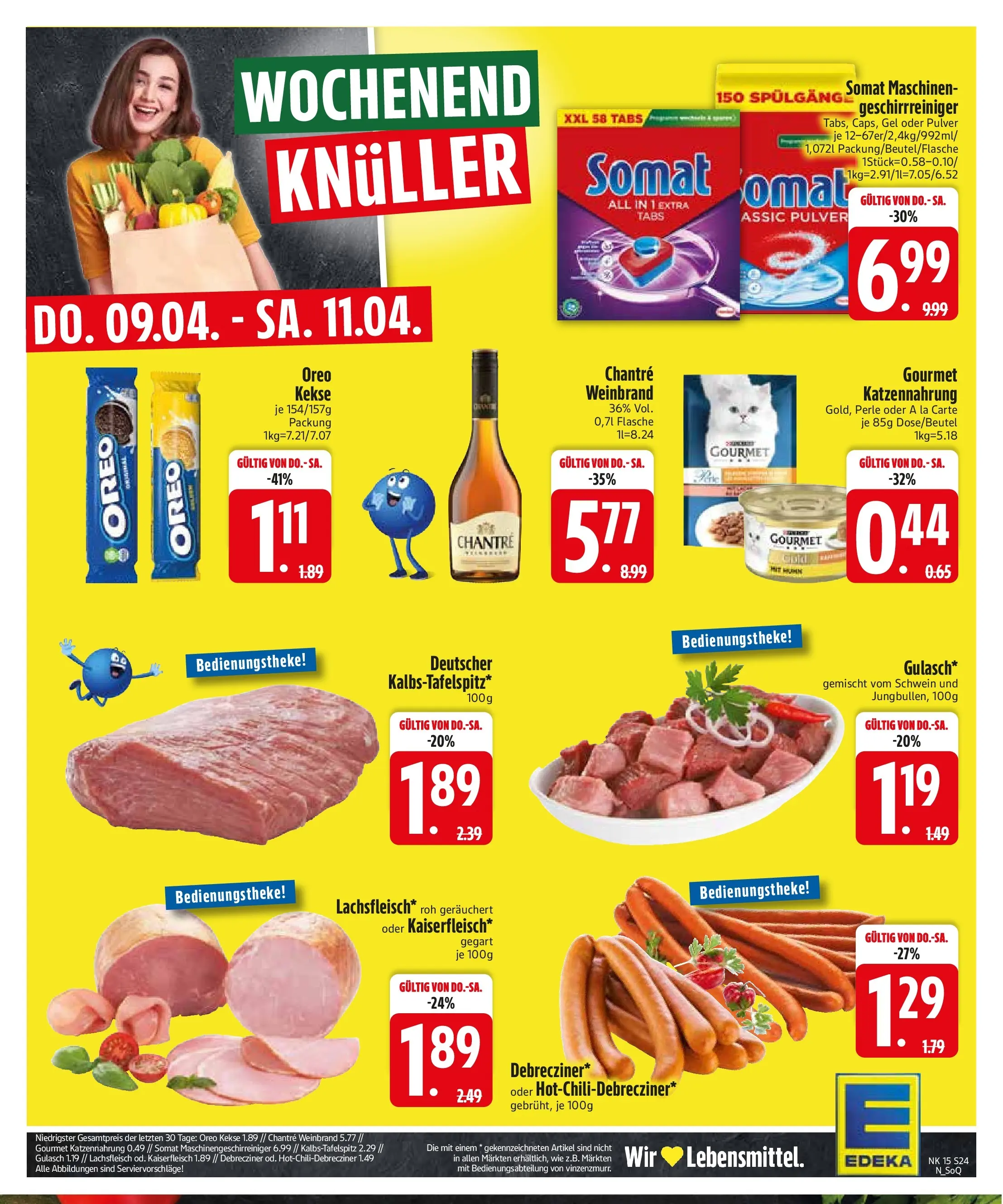 Edeka prospekt Zwiesel	 (ab 05.04.2026) » Angebote Online | Seite: 26 | Produkte: Top, Chantré, Gulasch, Kekse