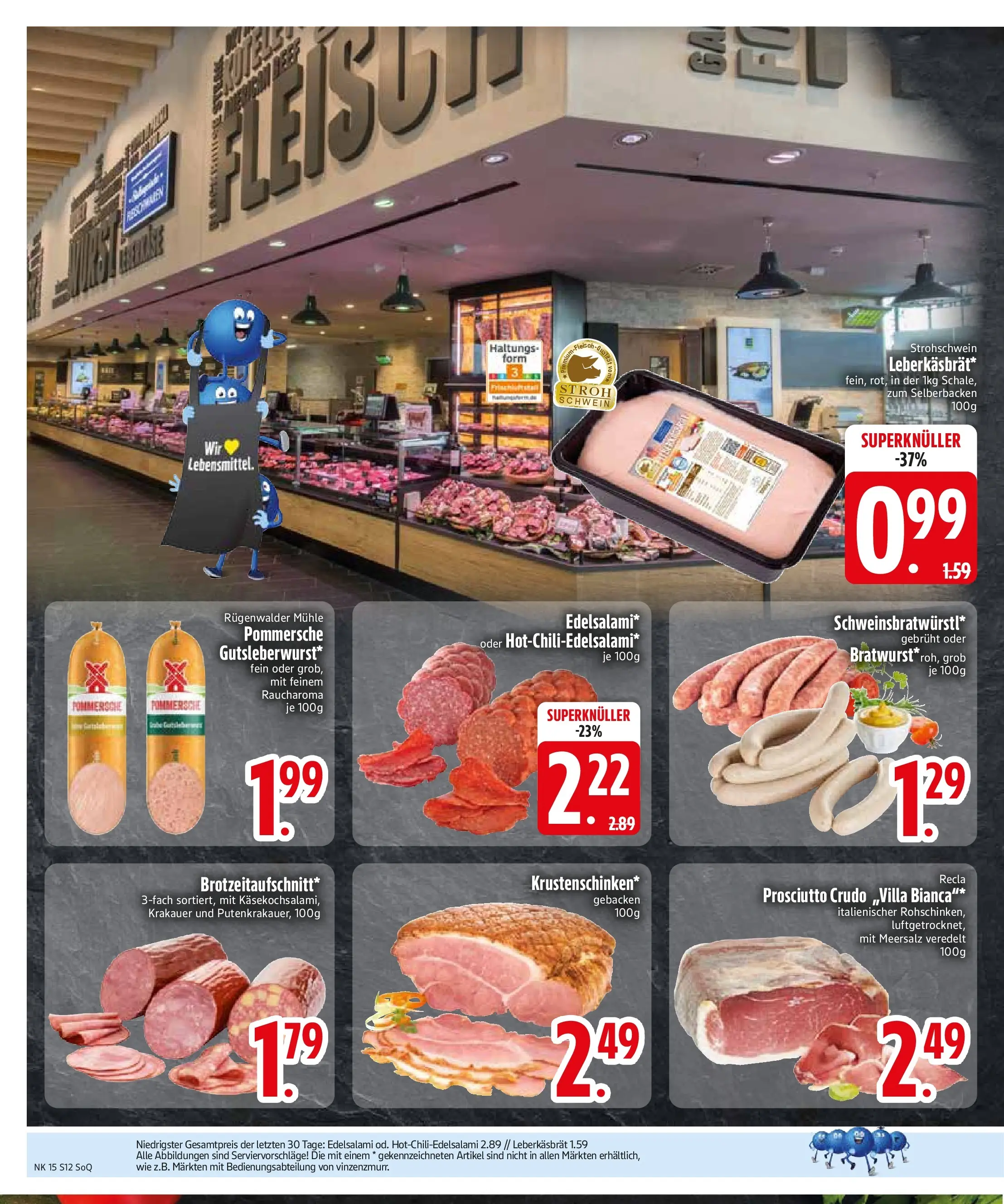 Edeka prospekt Garching	 (ab 05.04.2026) » Angebote Online | Seite: 14 | Produkte: Mühle, Salami