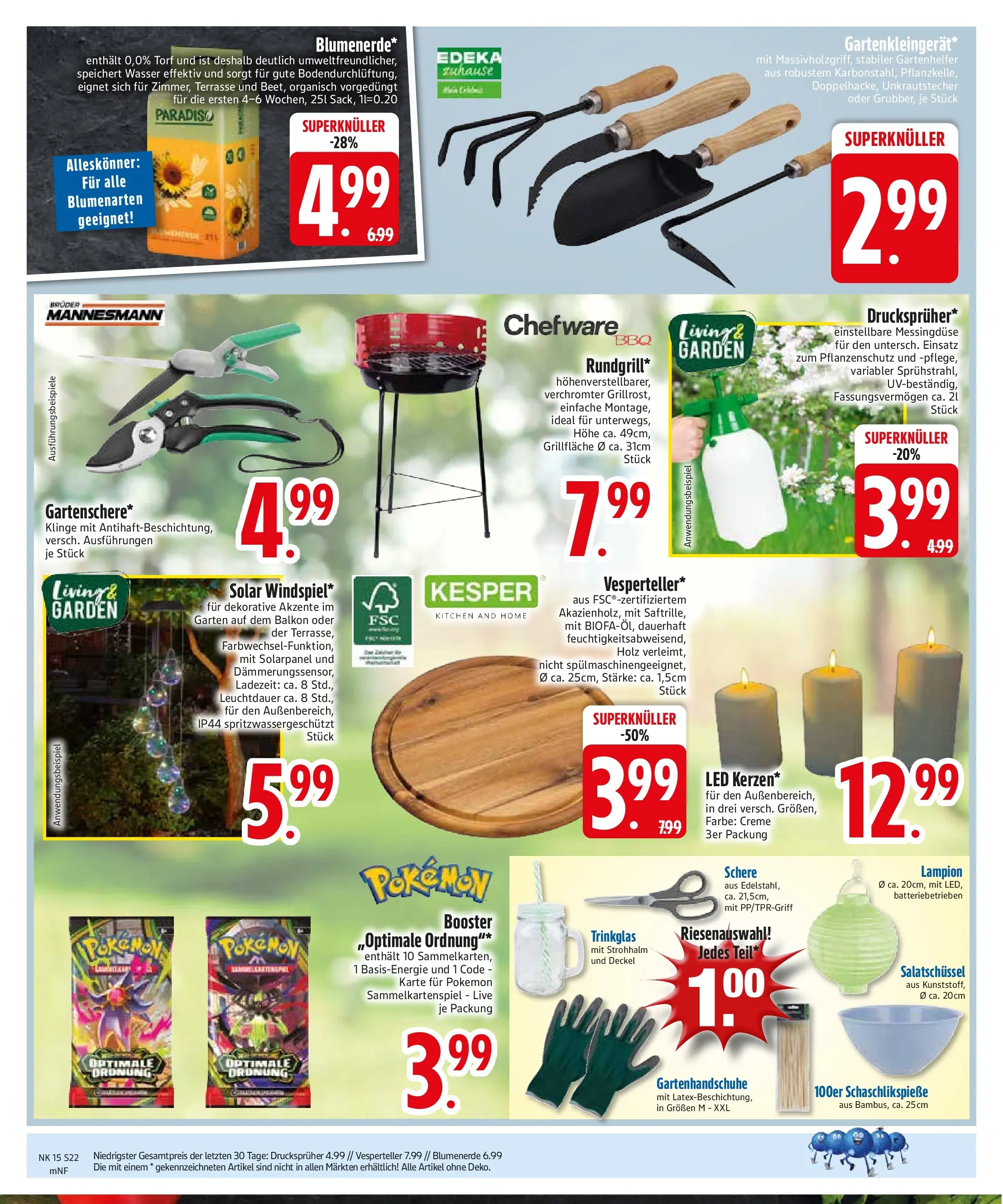 Edeka prospekt München	 (ab 05.04.2026) » Angebote Online | Seite: 24 | Produkte: Grill, Creme, Blumenerde, Wasser