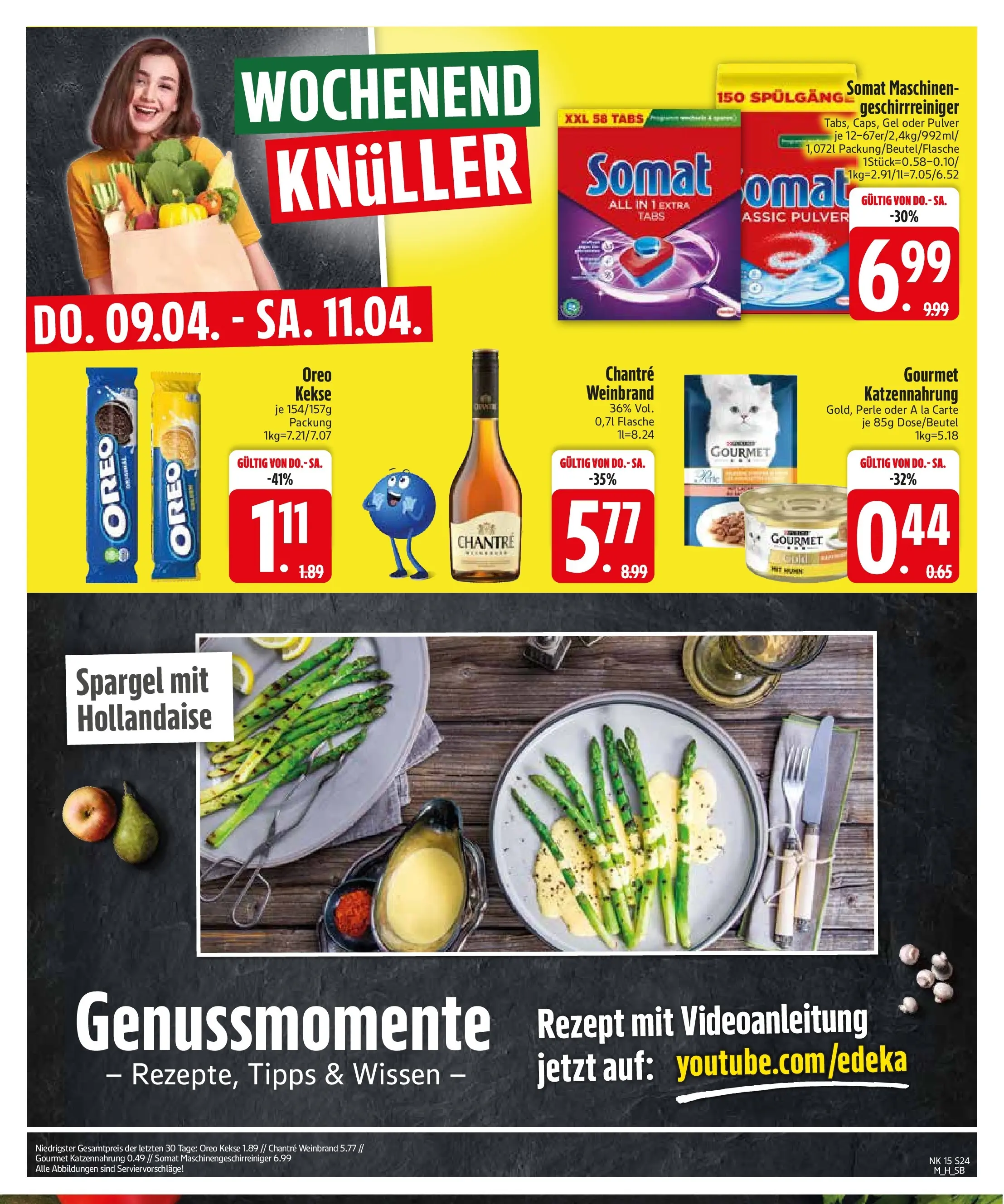 Edeka prospekt München	 (ab 05.04.2026) » Angebote Online | Seite: 26 | Produkte: Spargel, Chantré, Kekse