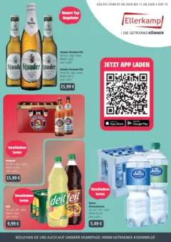 Angebote - Getränke Ellerkamp: Getränkeangebote ab 05.04.2026 gültig