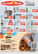 Getr&auml;nke Oase Getr&auml;nke Oase: Getr&auml;nkeangebote - bis 11.04.2026