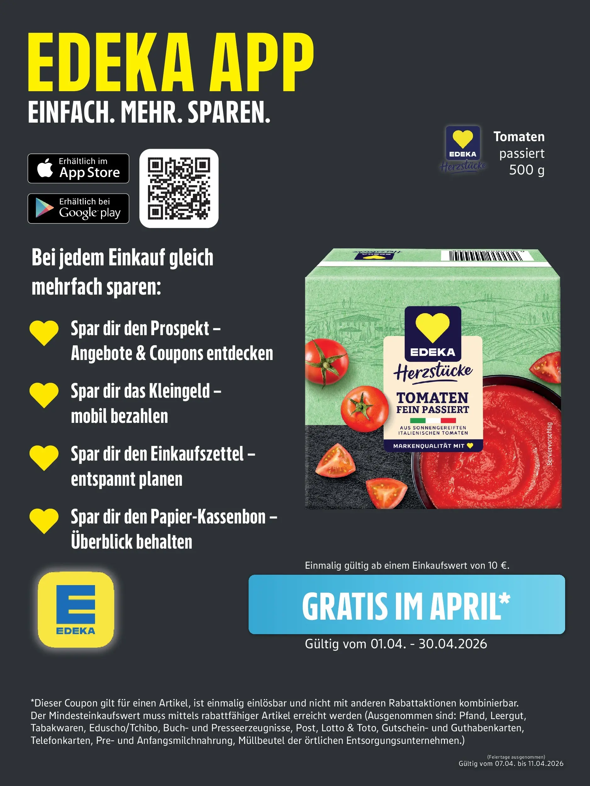 Edeka prospekt Rostock	 (ab 05.04.2026) » Angebote Online | Seite: 1 | Produkte: Tomaten