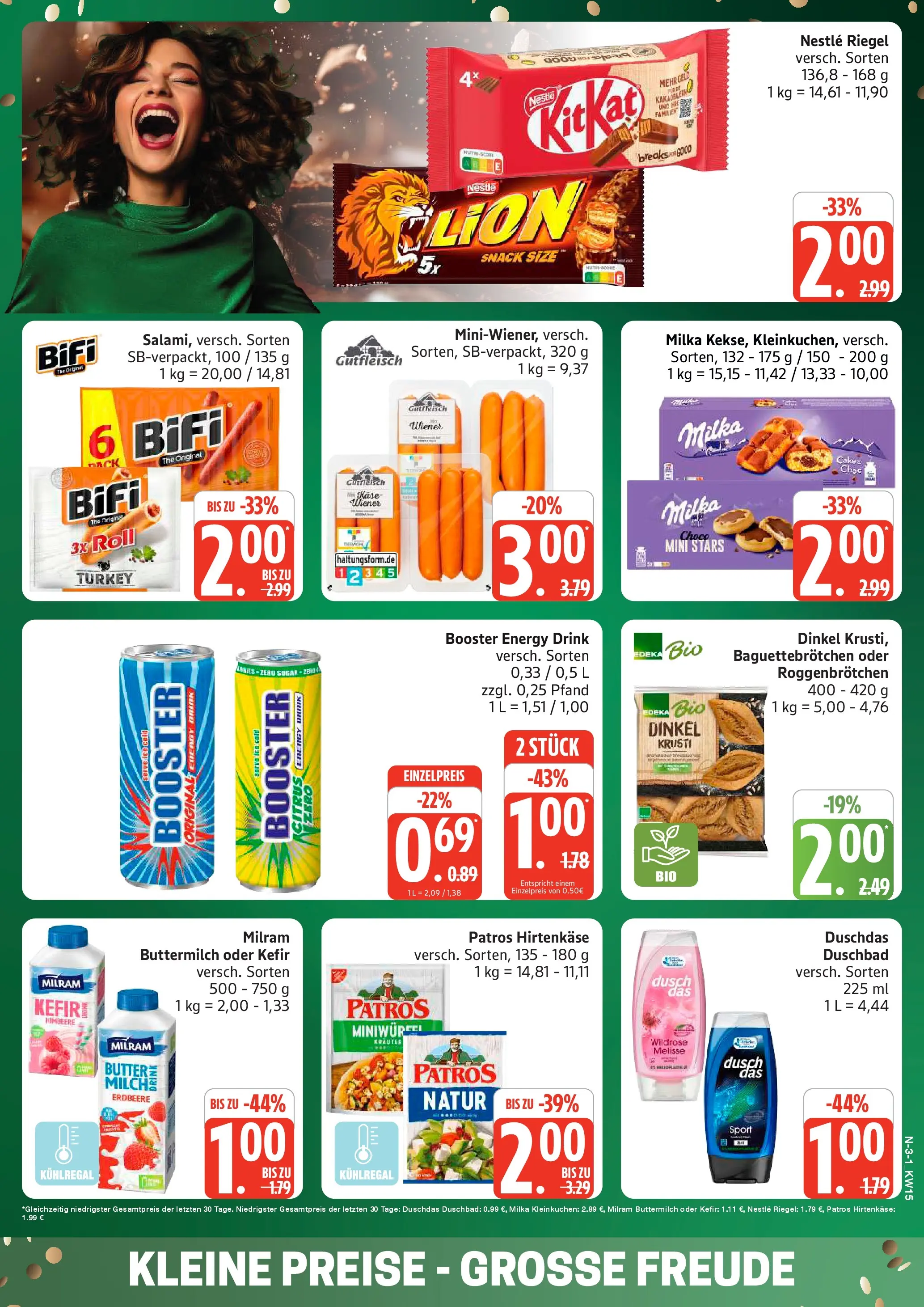 Marktkauf Prospekt Cuxhaven	 (ab 05.04.2026) » Angebote online | Seite: 3 | Produkte: Buttermilch, Bifi, Patros, Milka