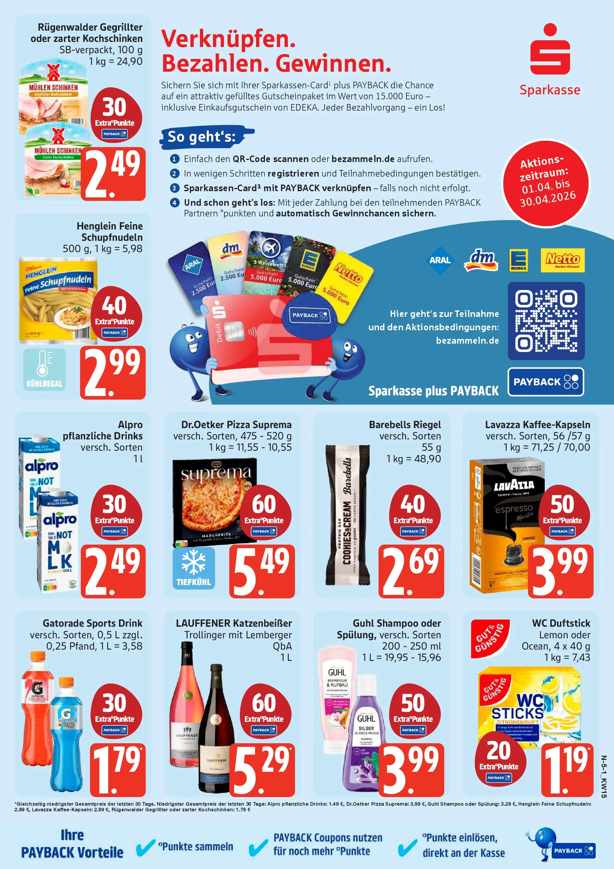 Marktkauf Prospekt Cuxhaven	 (ab 05.04.2026) » Angebote online | Seite: 5 | Produkte: Spülung, Alpro, Schinken, Pizza