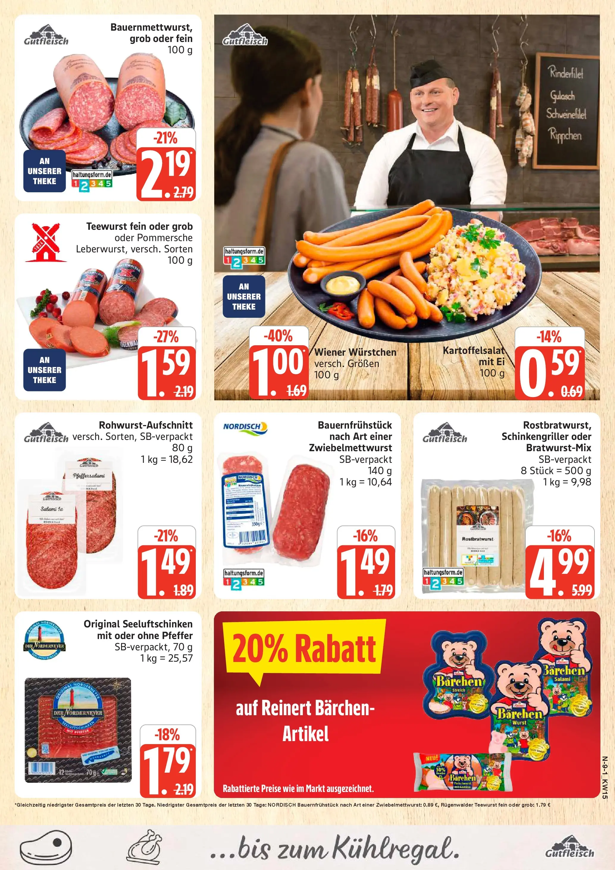 Marktkauf Prospekt Cuxhaven	 (ab 05.04.2026) » Angebote online | Seite: 9 | Produkte: Theke, Rinderfilet, Pfeffer, Wurst