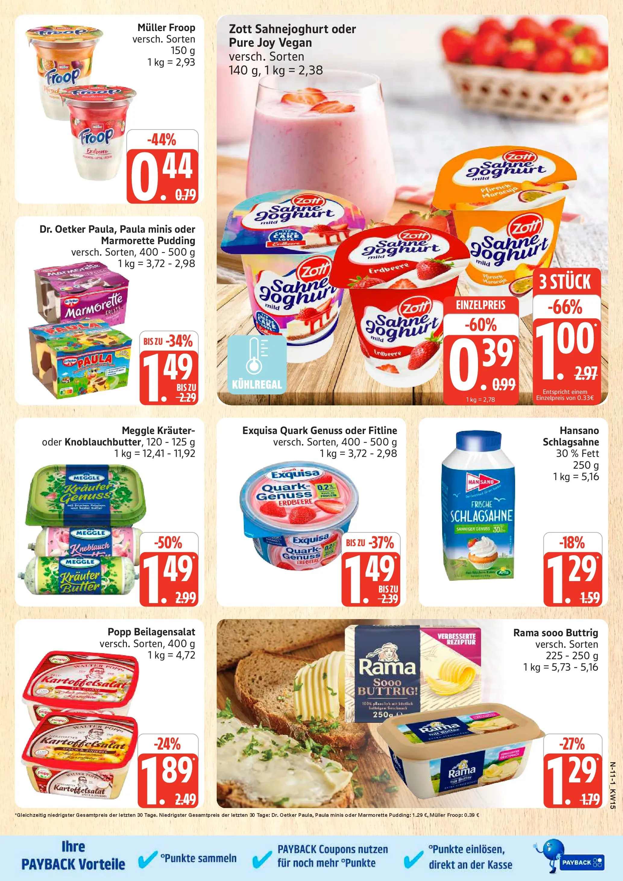 Marktkauf Prospekt Cuxhaven	 (ab 05.04.2026) » Angebote online | Seite: 11 | Produkte: Rama, Joghurt, Exquisa, Knoblauch