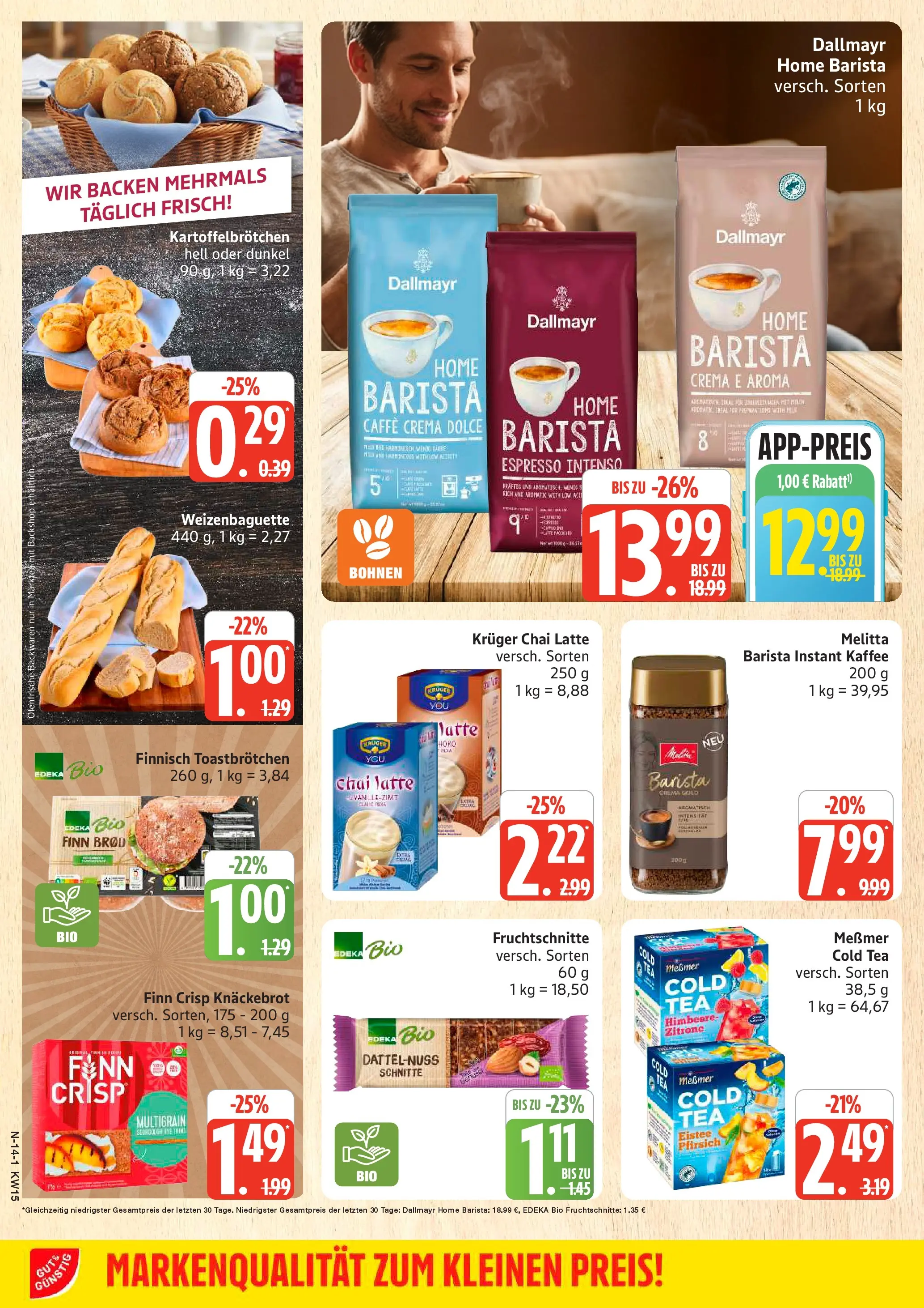 Marktkauf Prospekt Cuxhaven	 (ab 05.04.2026) » Angebote online | Seite: 14 | Produkte: Melitta, Messmer, Dallmayr, Zitrone