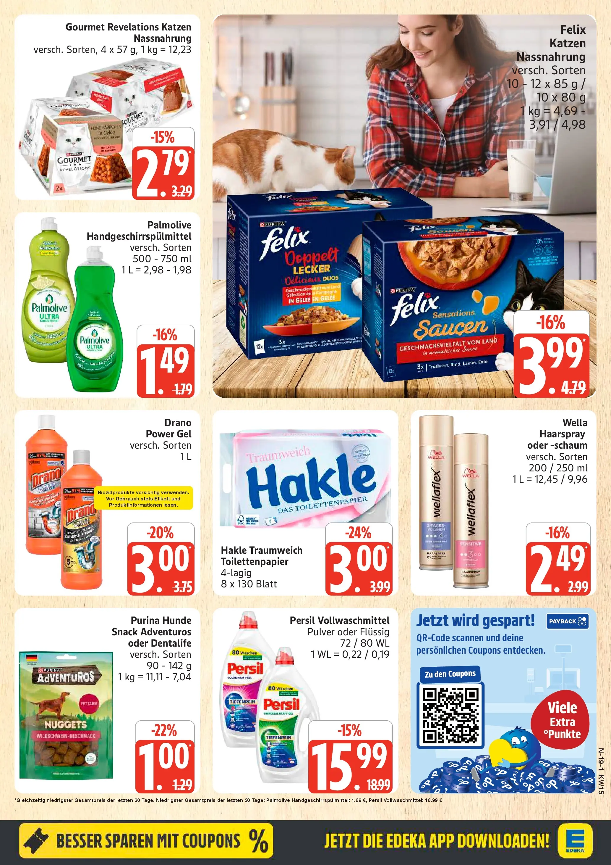 Marktkauf Prospekt Cuxhaven	 (ab 05.04.2026) » Angebote online | Seite: 19 | Produkte: Haarspray, Ente, Persil, Toilettenpapier